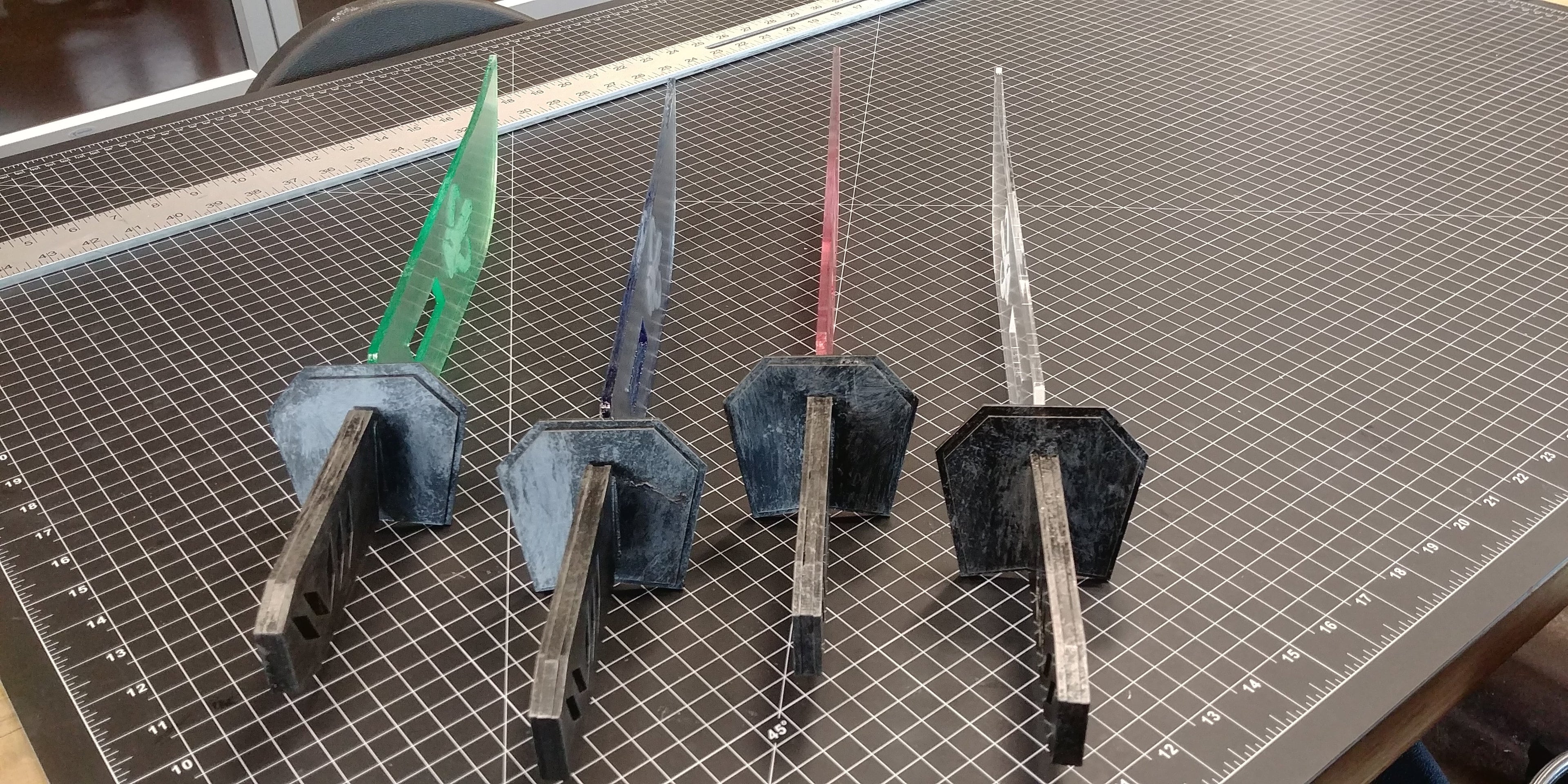 Mandalorian Vibro Blade (Custom WP Design)