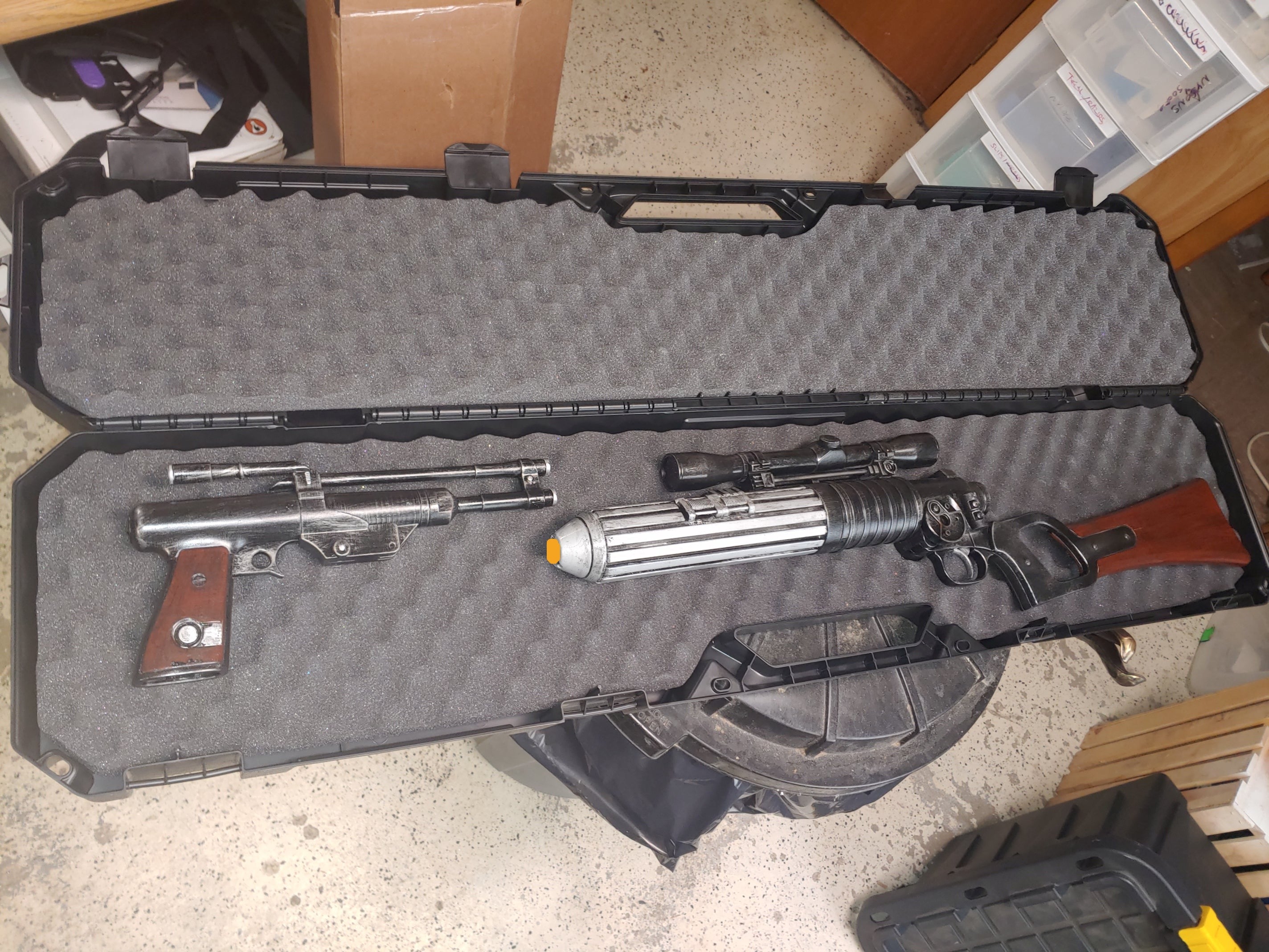 Boba Fett Blaster Rifle Premium Prop