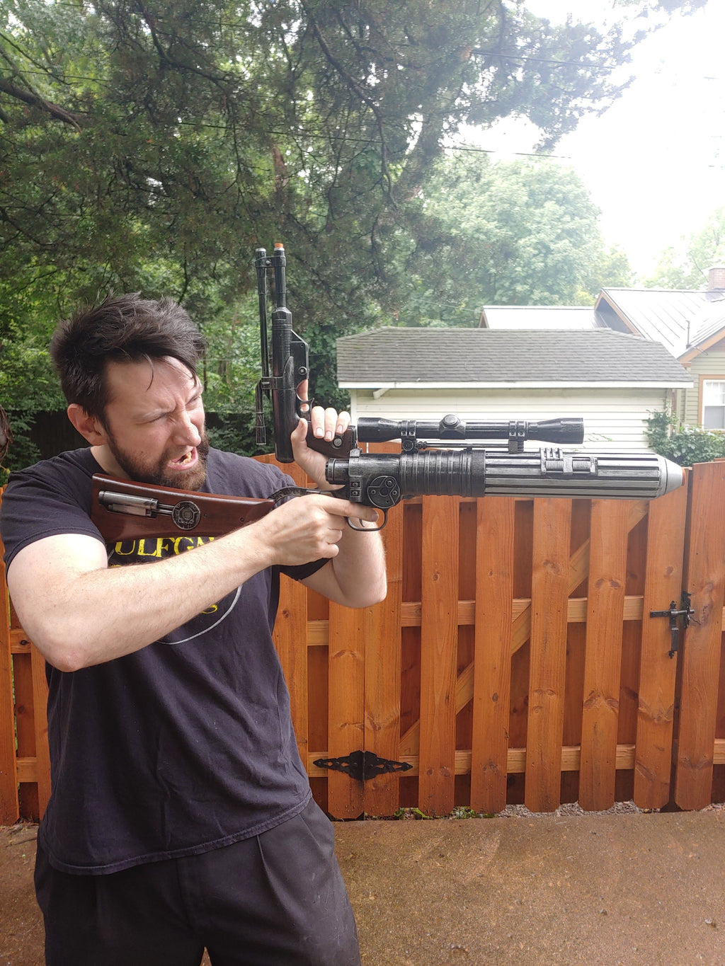 Boba Fett Blaster Rifle Premium Prop