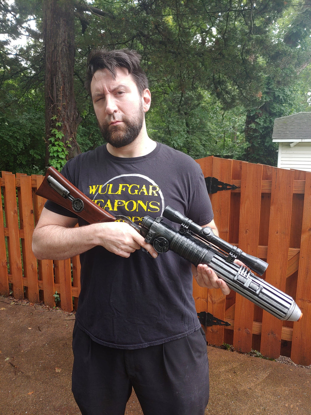 Boba Fett Blaster Rifle Premium Prop