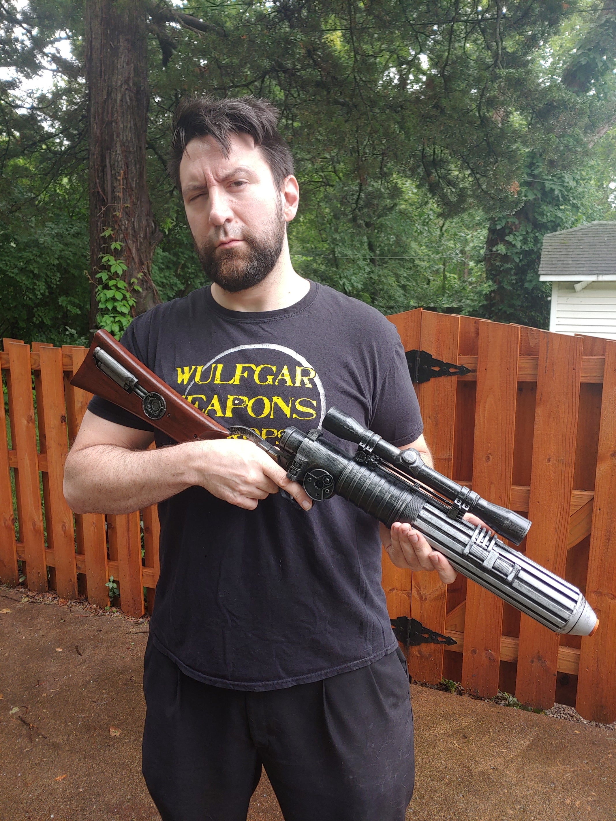 Boba Fett Blaster Rifle Premium Prop