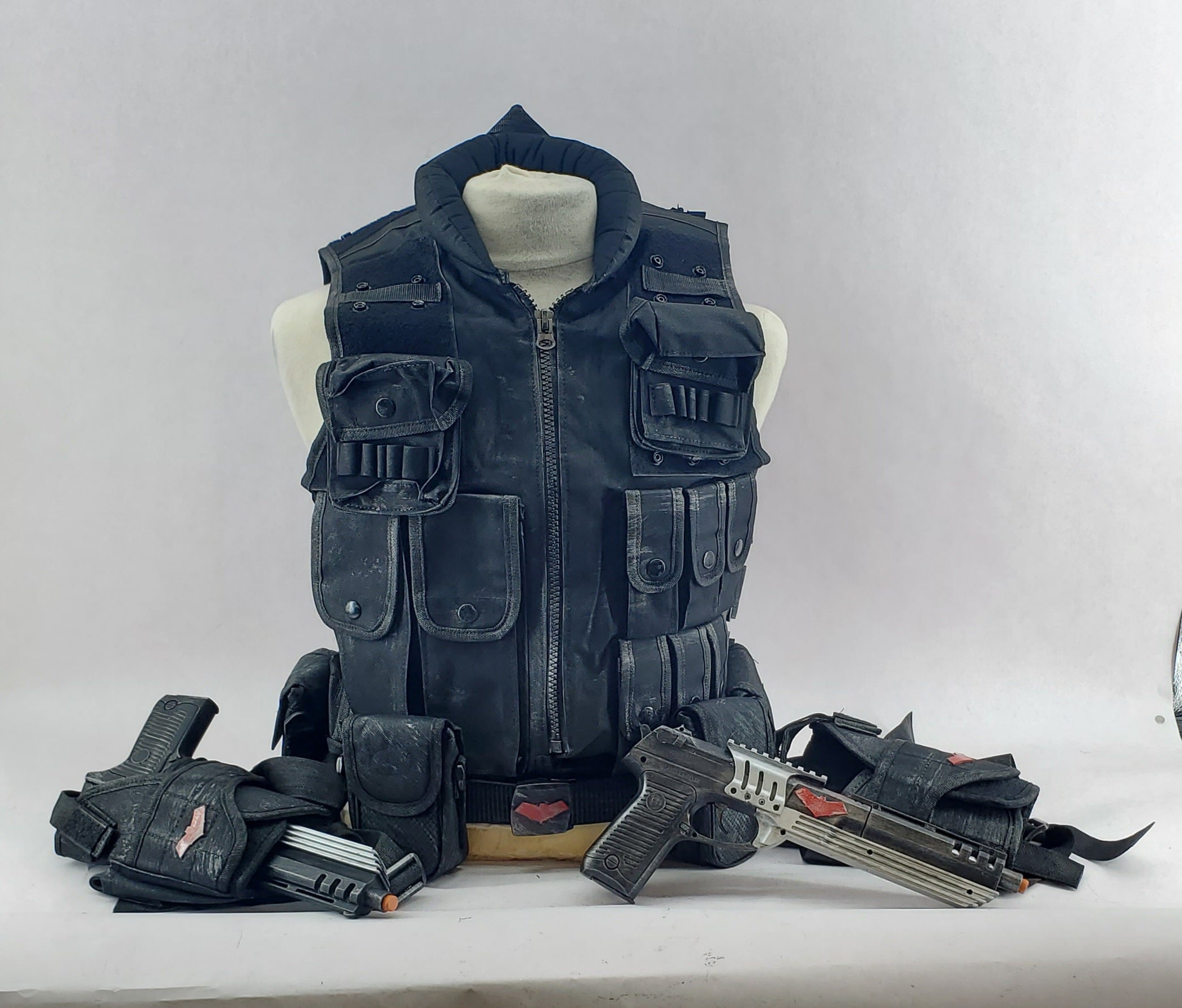 Padded Collar Tac Vest Cosplay