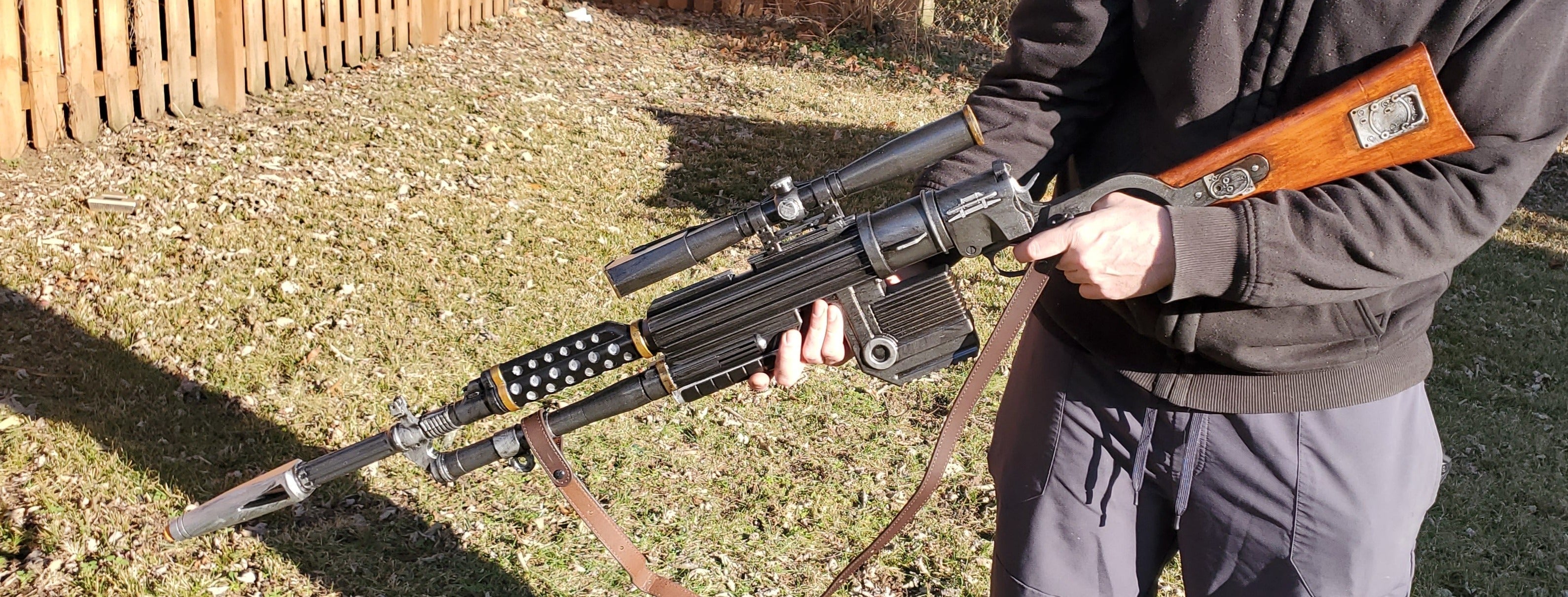 Boba Fett 1313 inspired EE-TR3 Concept Rifle Blaster Prop