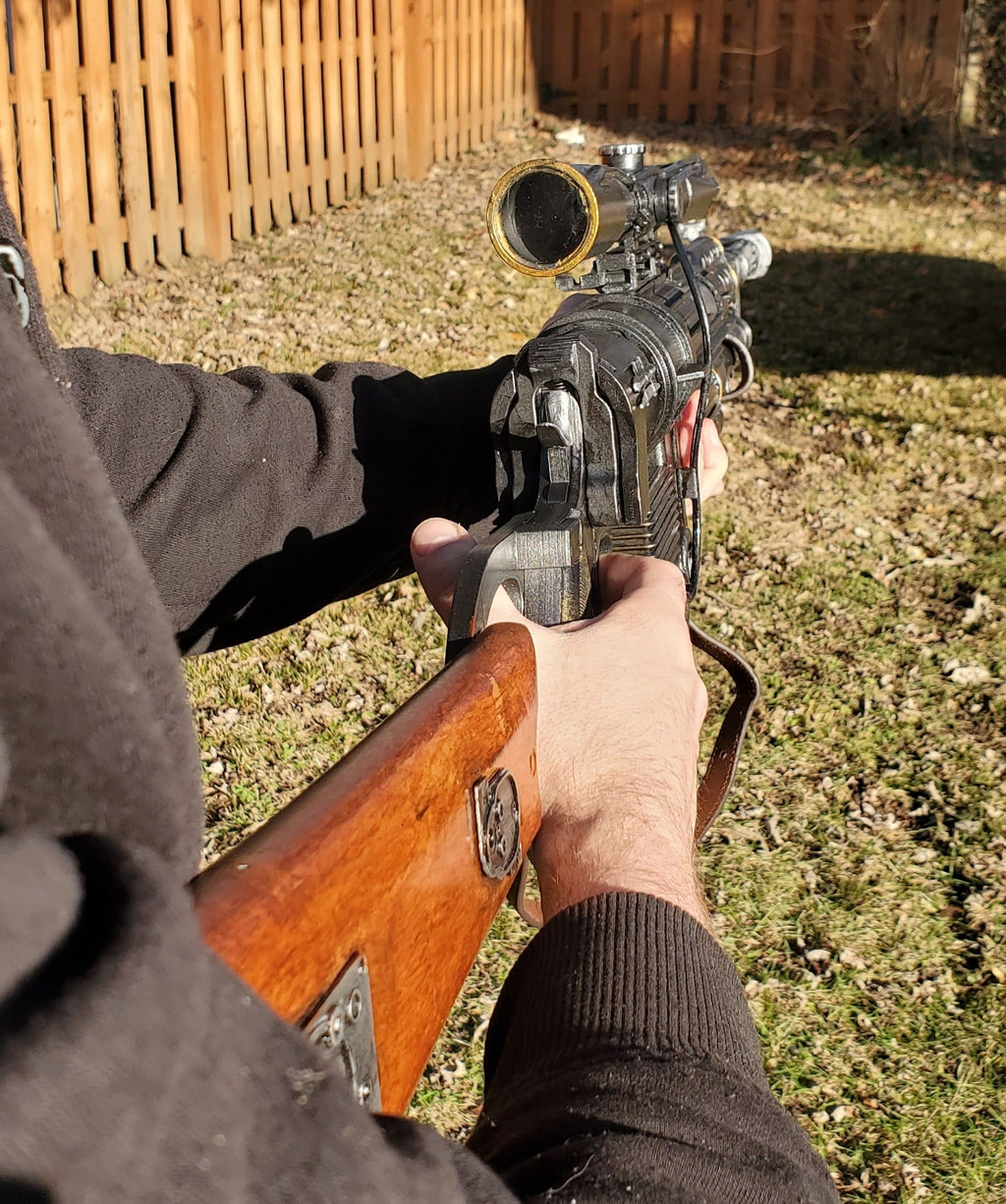 Boba Fett 1313 inspired EE-TR3 Concept Rifle Blaster Prop