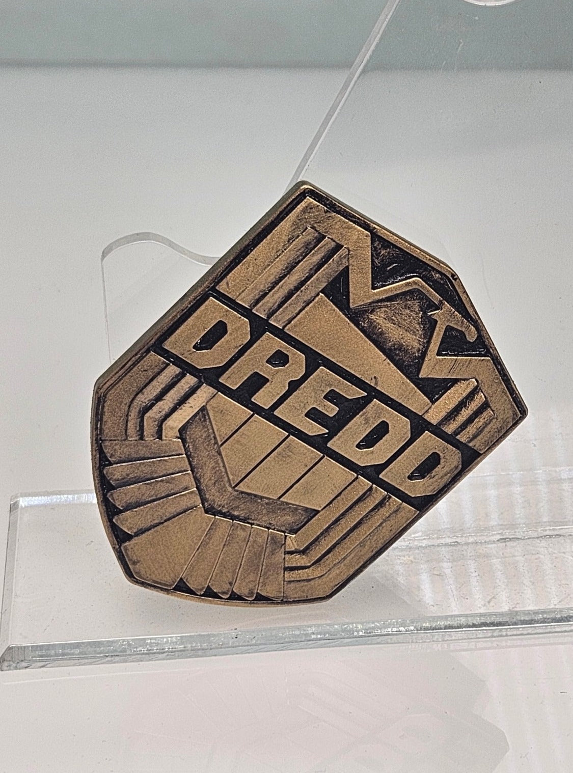 Dredd Badge Costume Display Prop