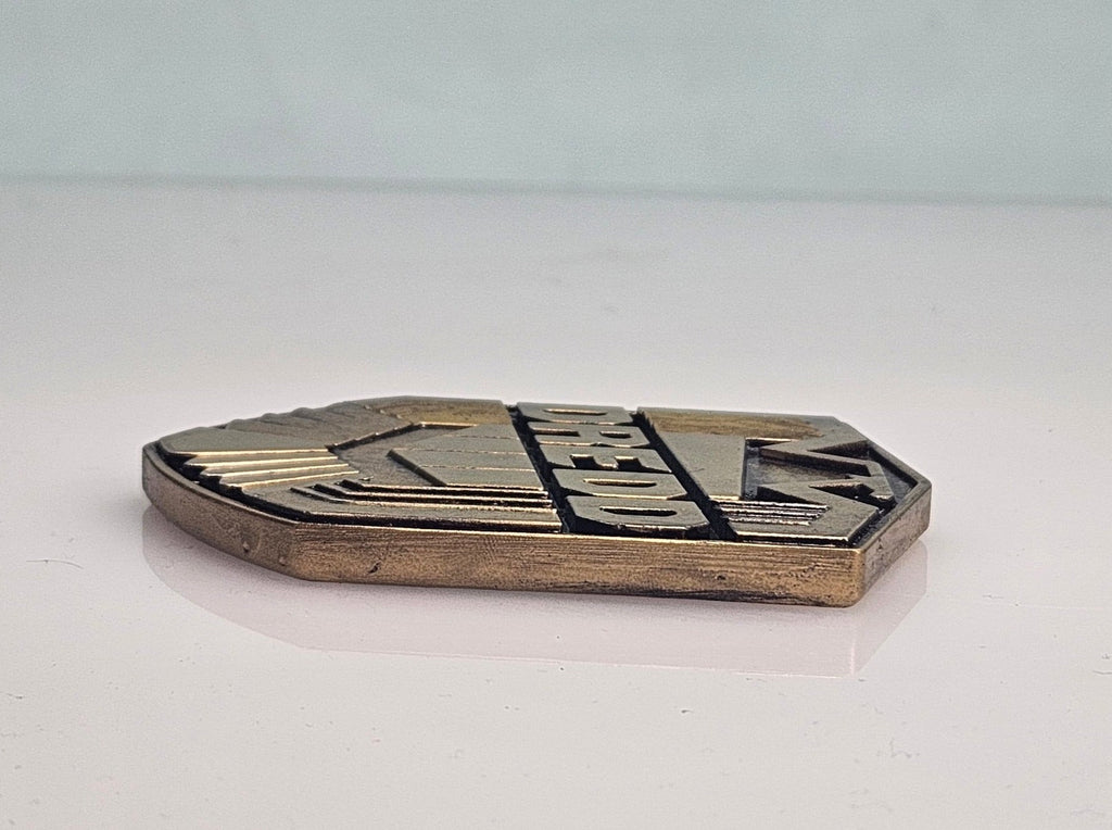 Dredd Badge Costume Display Prop