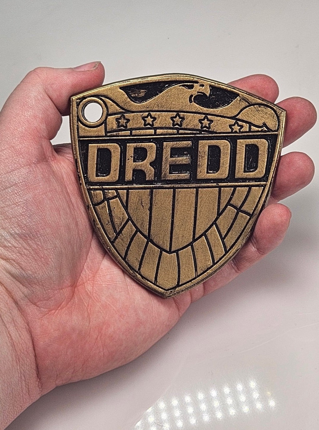 Dredd Badge Costume Display Prop