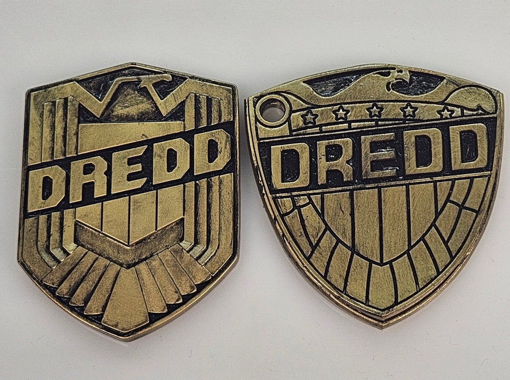 Dredd Badge Costume Display Prop