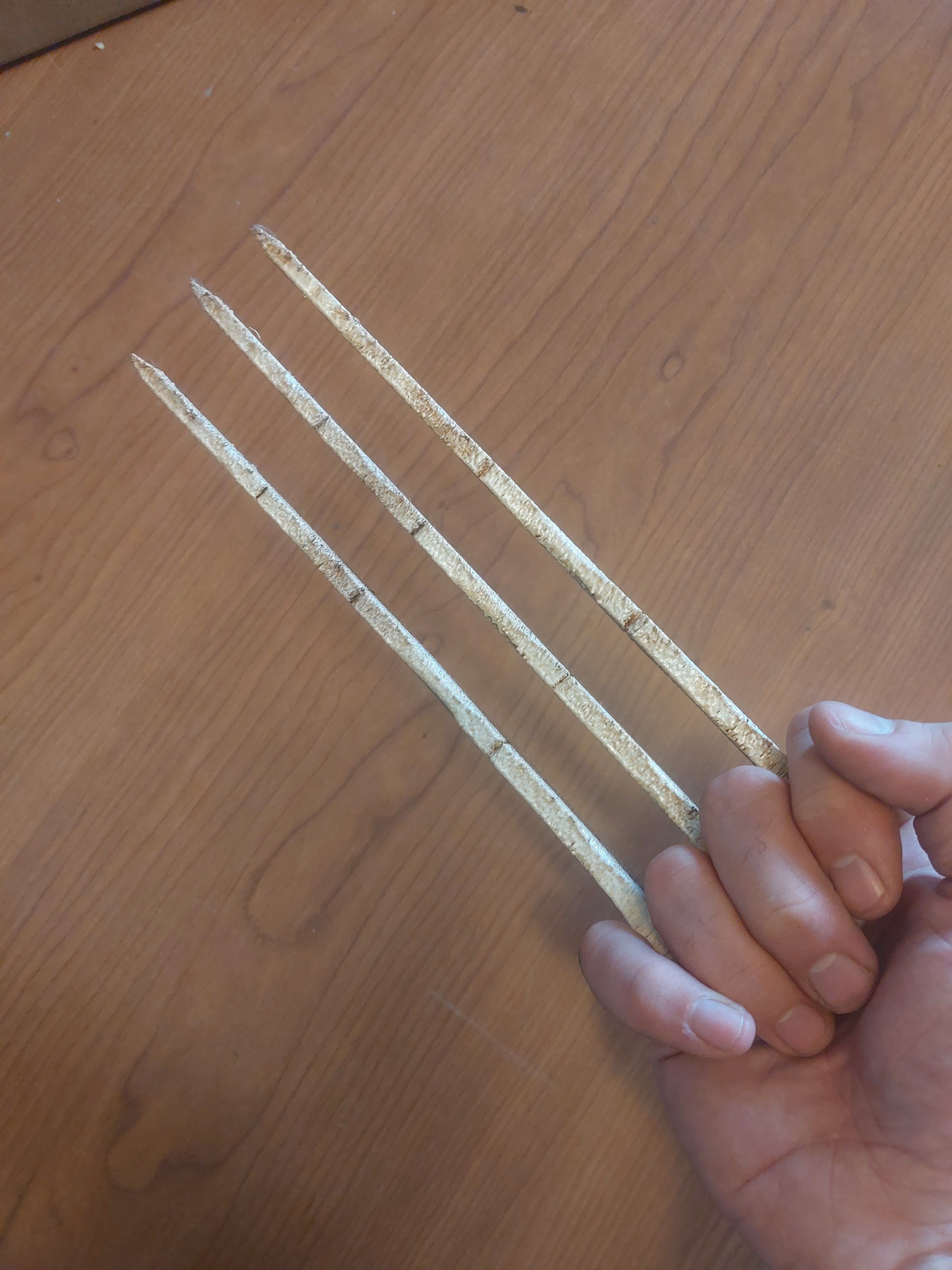 Bone Wolverine Claws Costume Prop