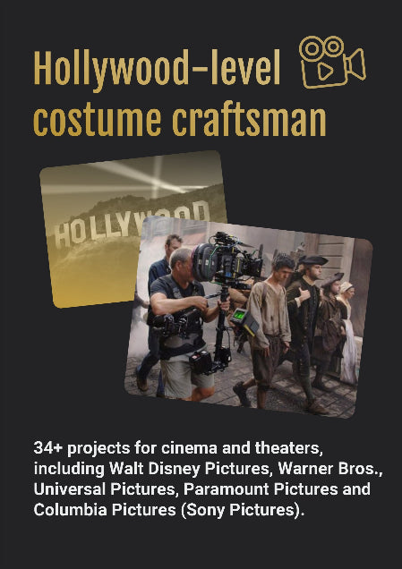 Dracula untold costume (golden edition)