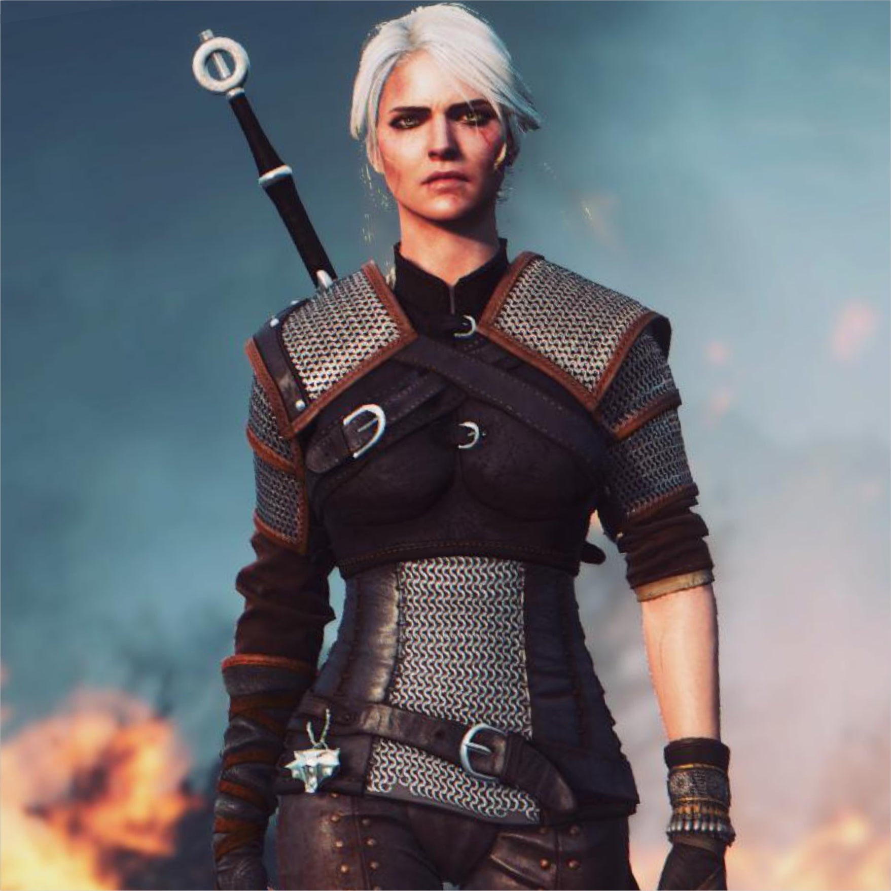 Kaer Mohen armor (Witcher women version)