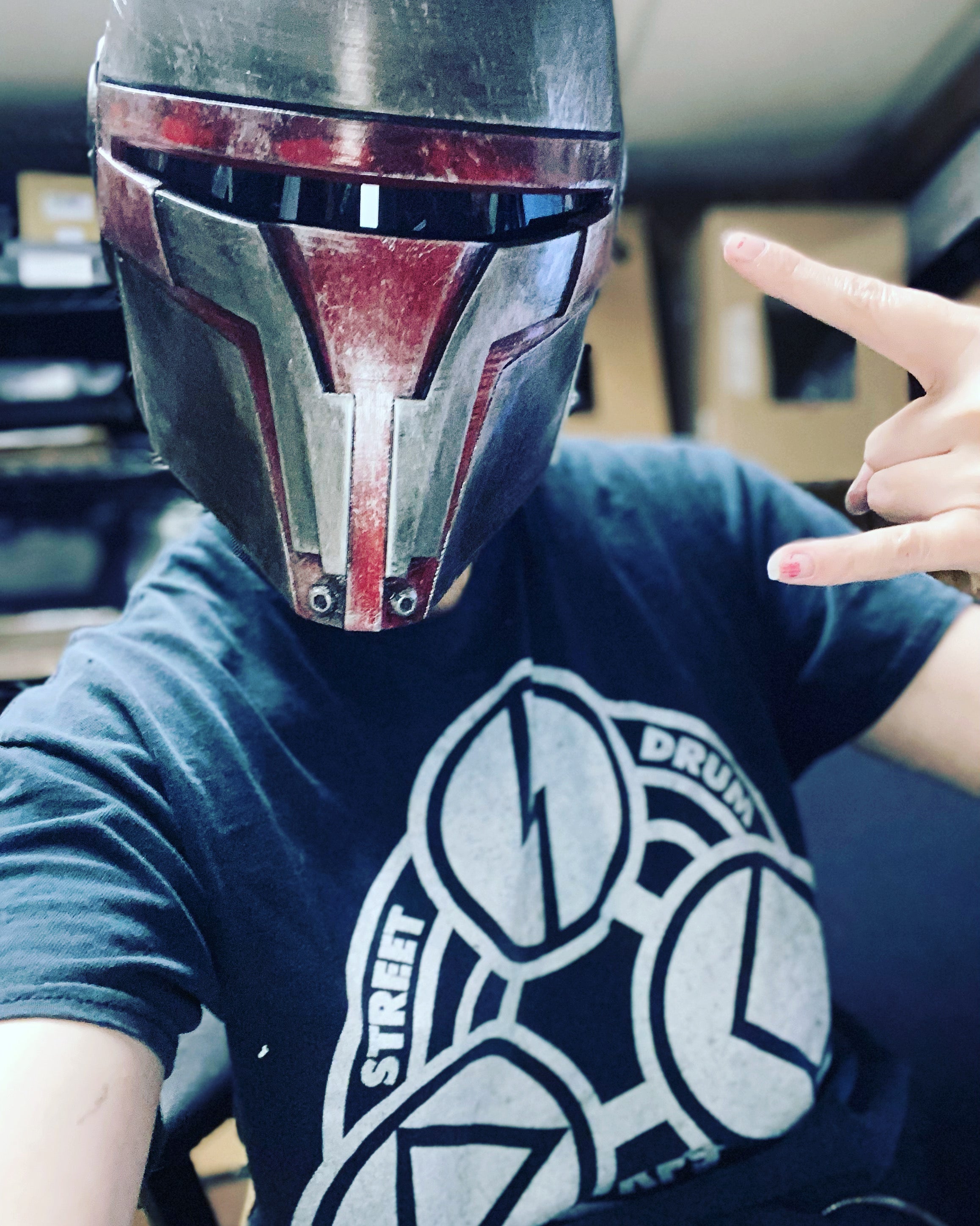 Revan Helmet Wearable Costume Display Prop