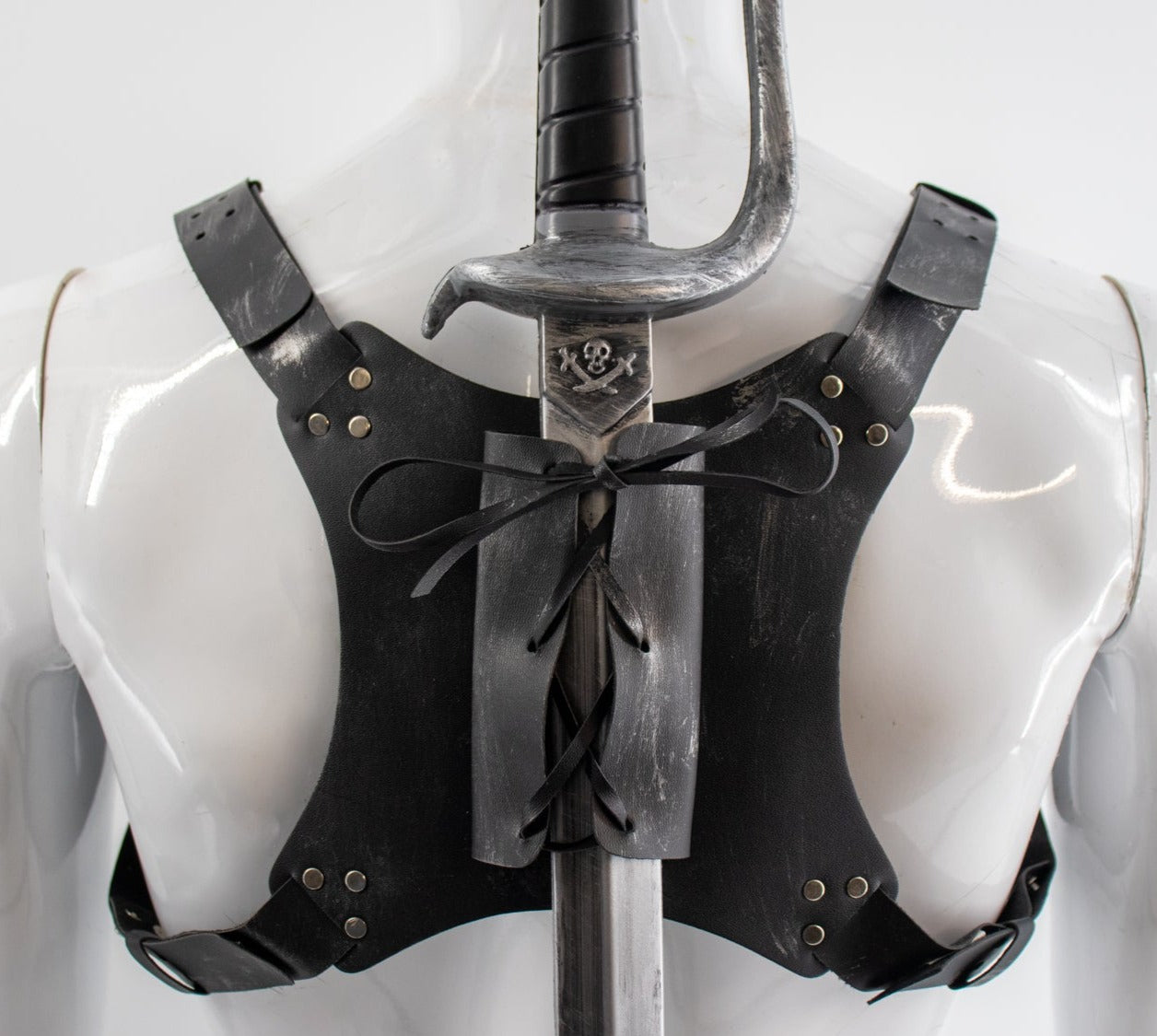 Sword Holder Sheath Back Armor Cosplay