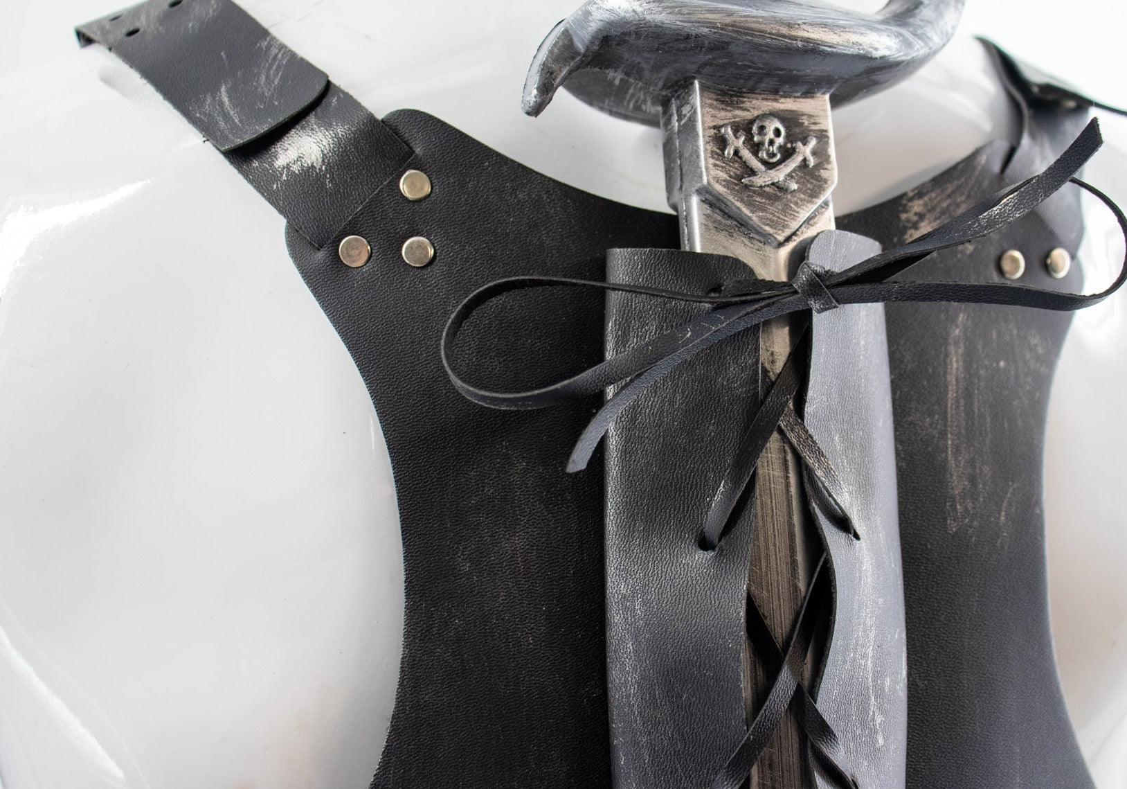 Sword Holder Sheath Back Armor Cosplay