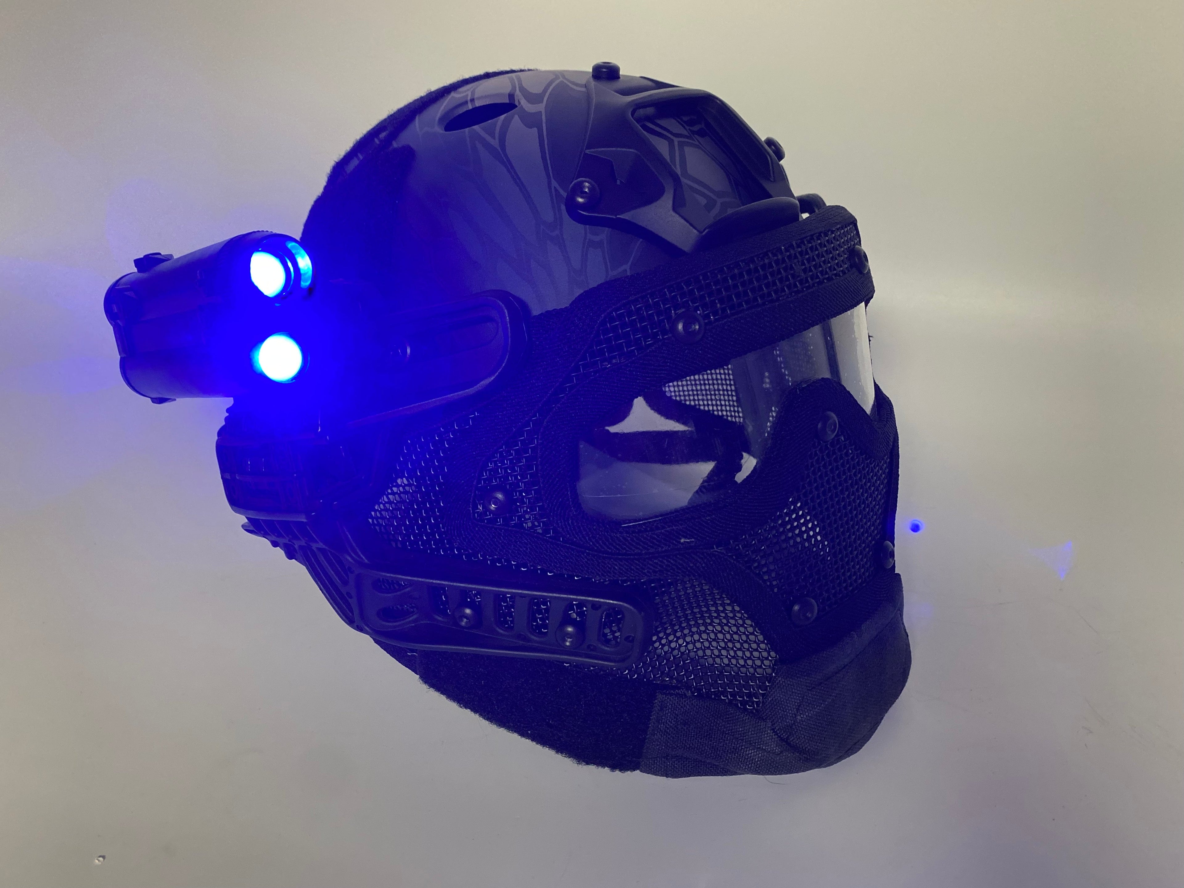 Tactical Helmet and Face Mask