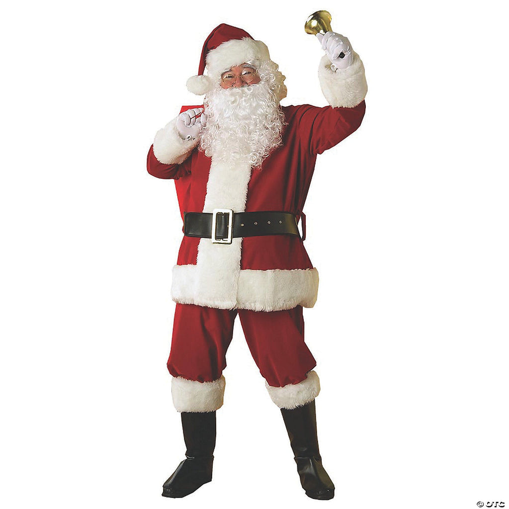 Adult Plush Regal Santa Costume