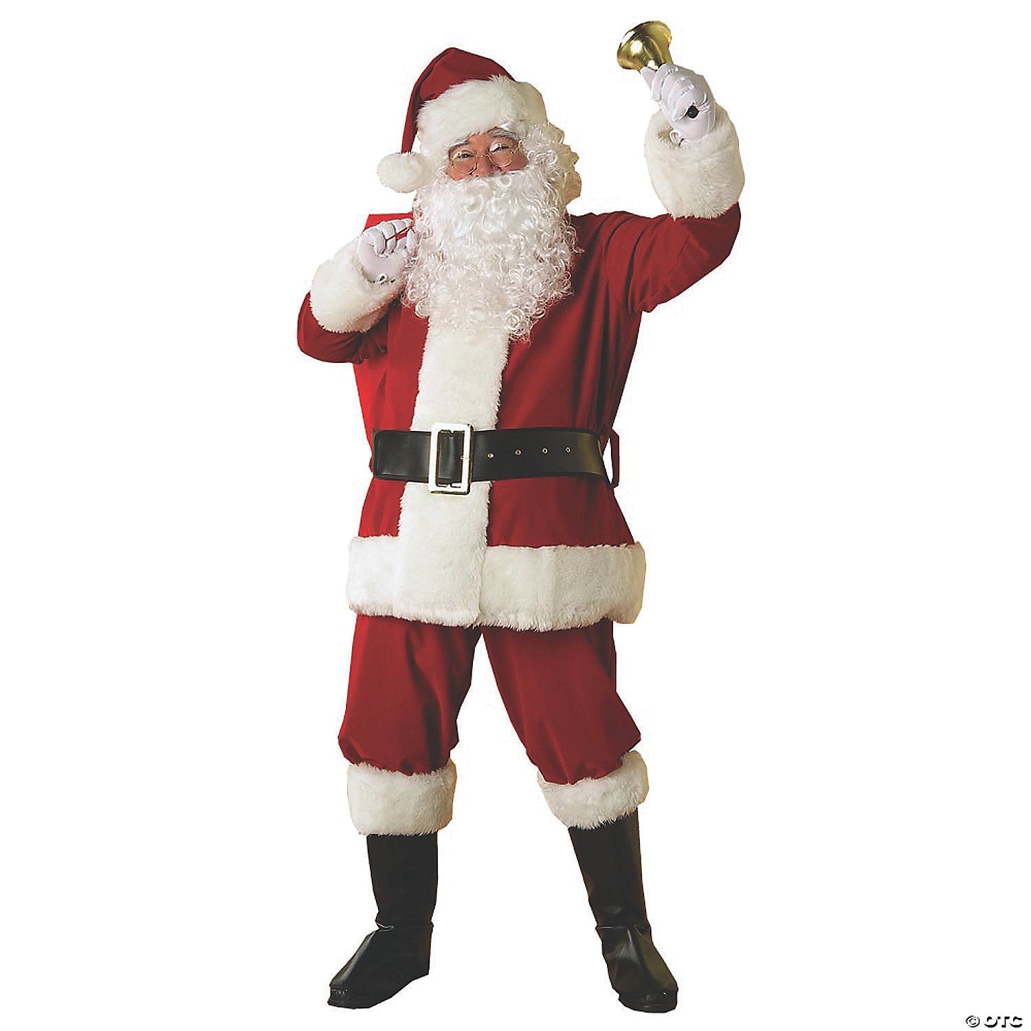 Adult Plush Regal Santa Costume