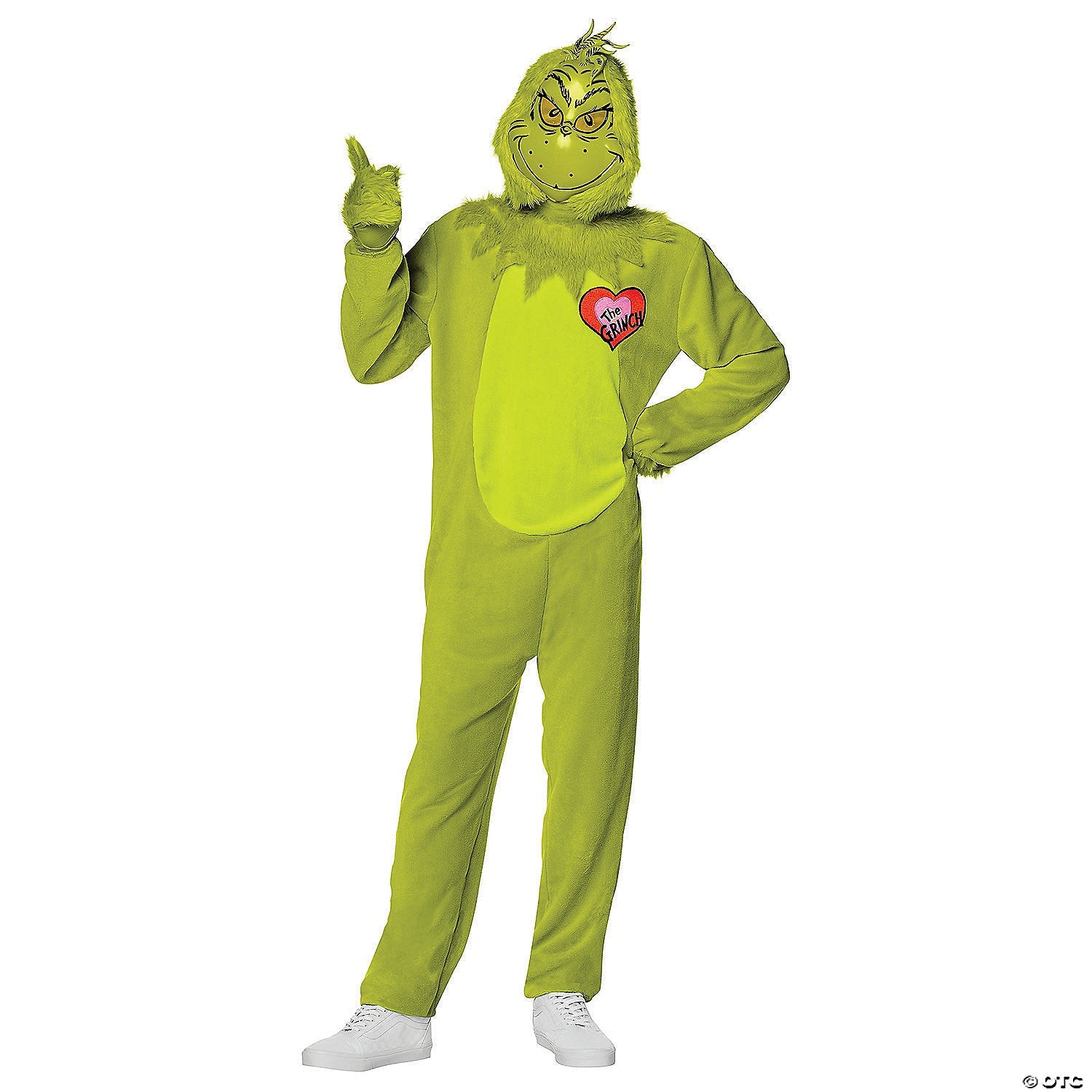 Adult Dr. Seuss How the Grinch Stole Christmas The Grinch Costume - Large 42-44