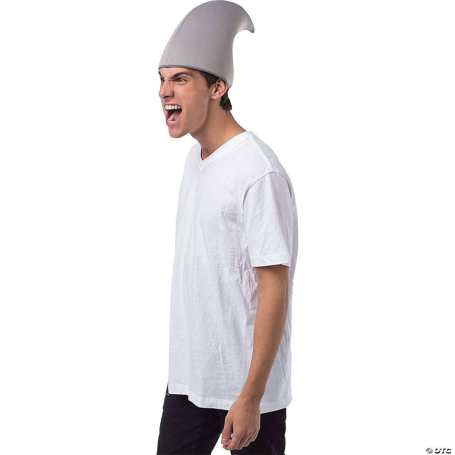 Adult Gray Shark Fin Hat
