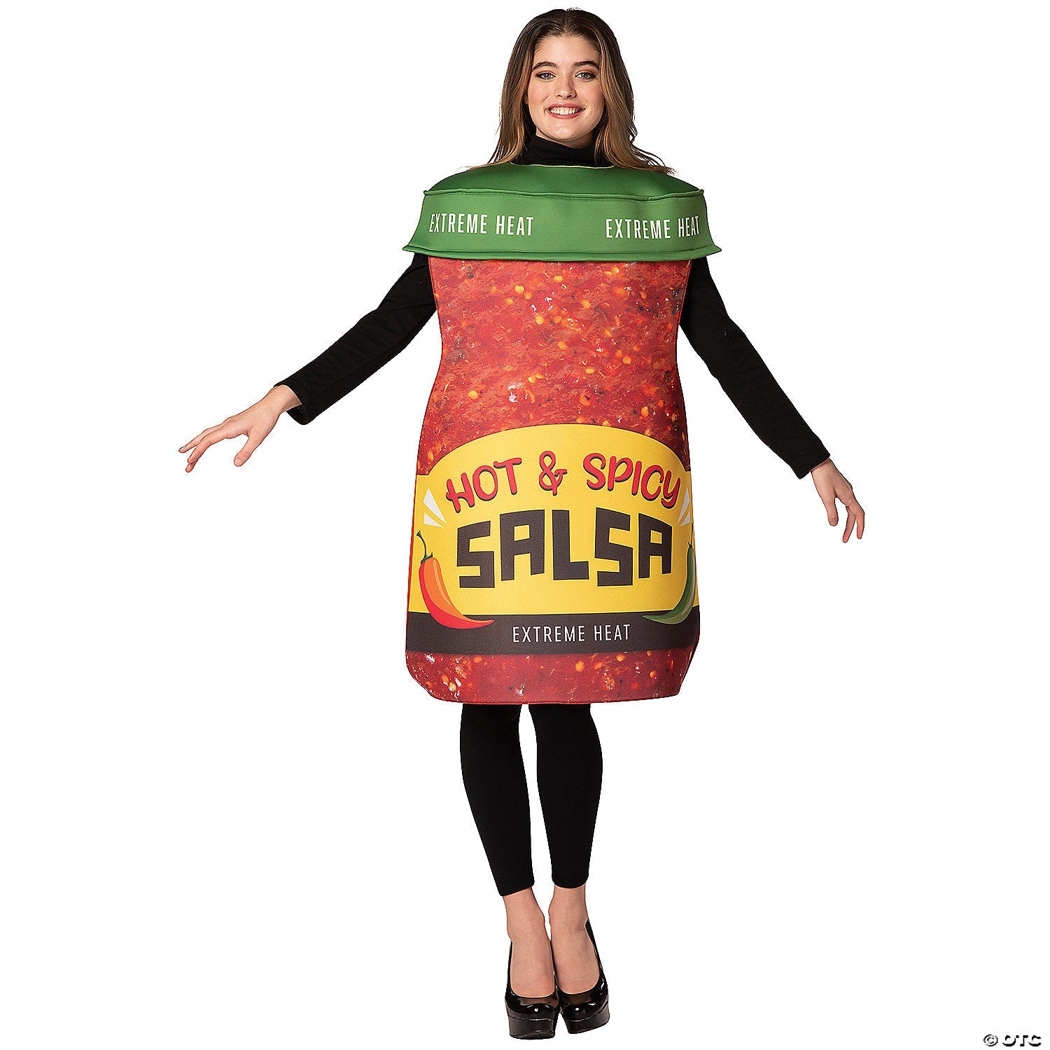 Adult Hot & Spicy Salsa Jar Costume