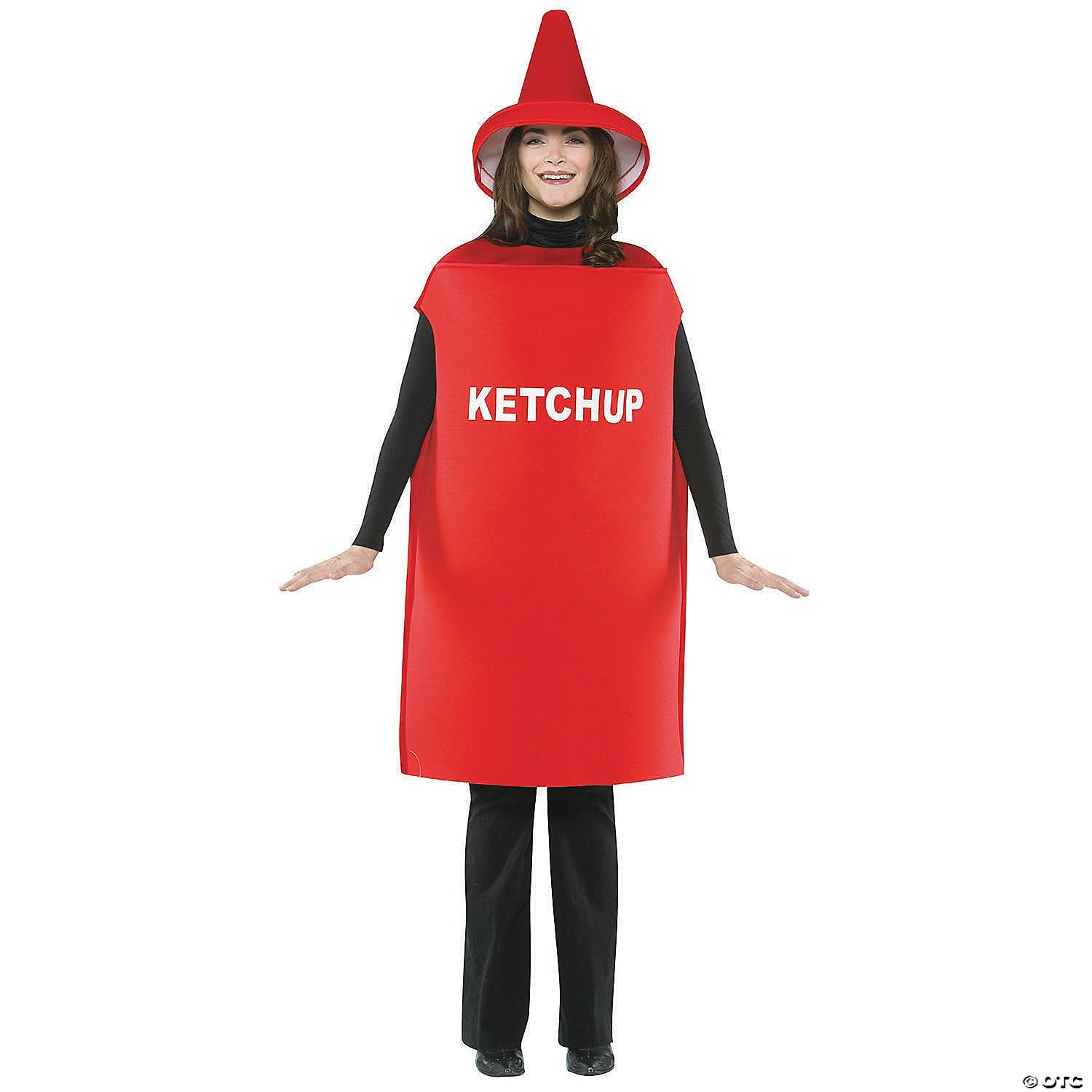 Adult Ketchup Costume - Standard