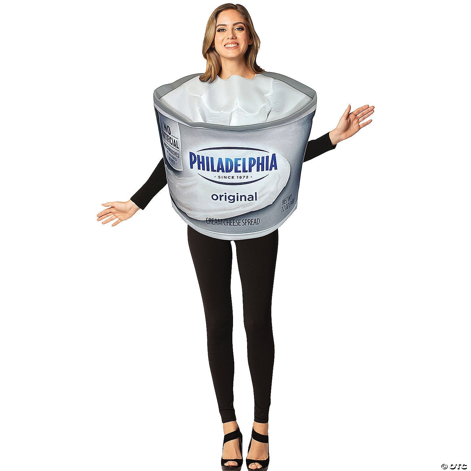 Adult Kraft Philadelphia Cream Cheese Costume