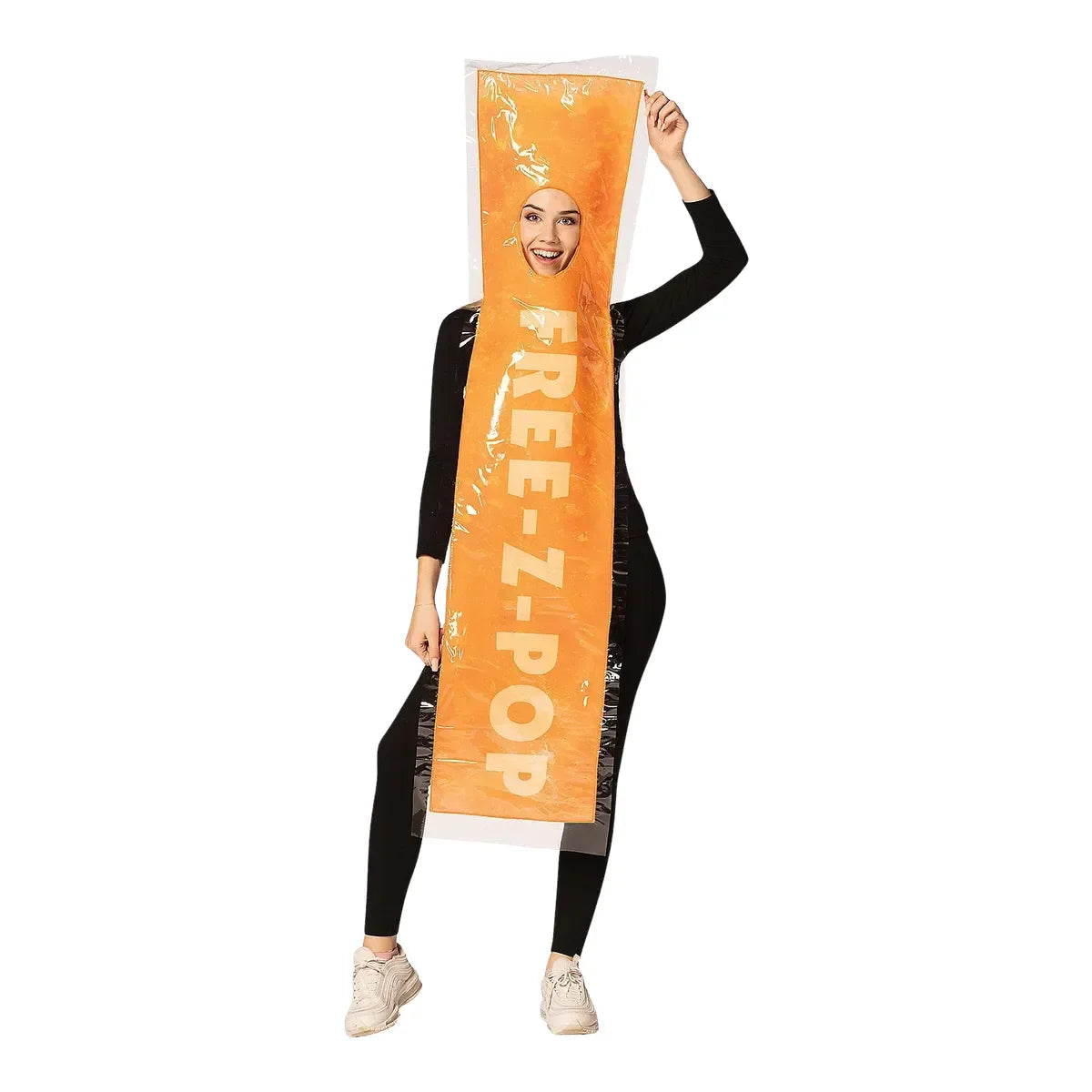 Adult Orange Free-Z-Pop Ice Costume