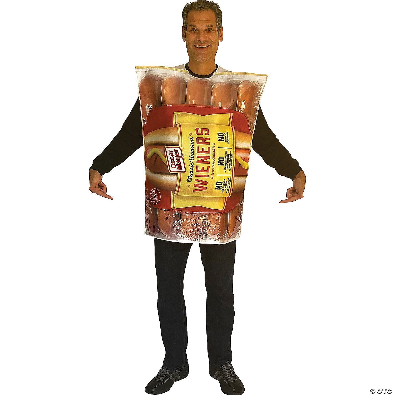Adult Oscar Mayer Weiner Package Costume