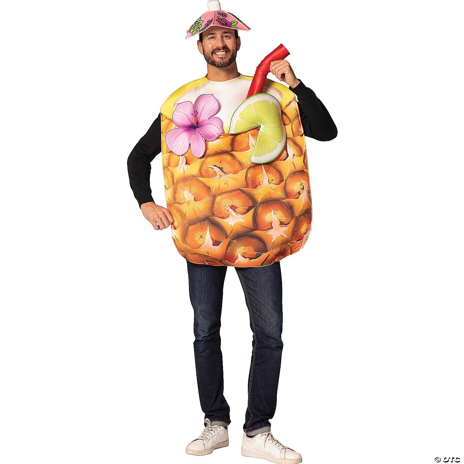 Adult Pineapple Cocktail Drink Costume