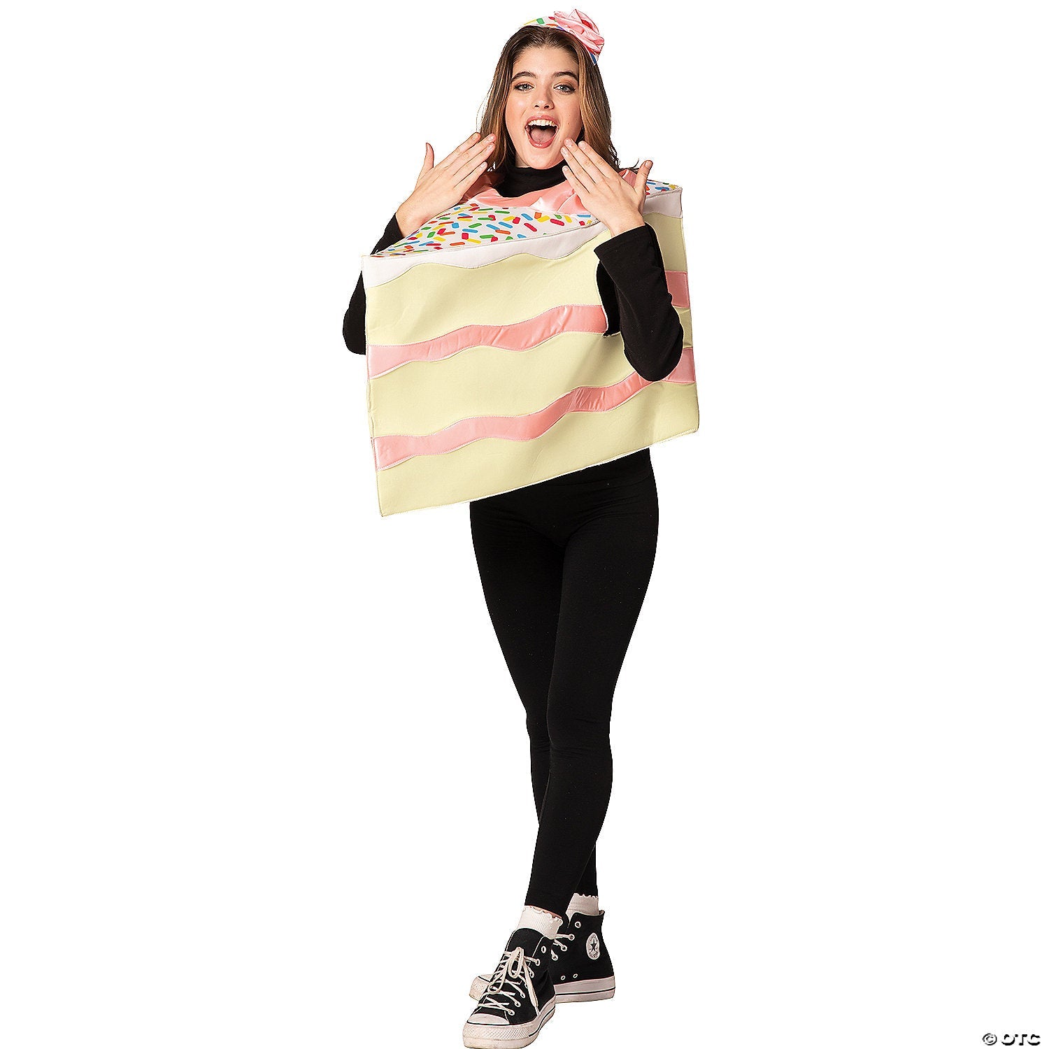 Adult Slice of Pink Cake Costume