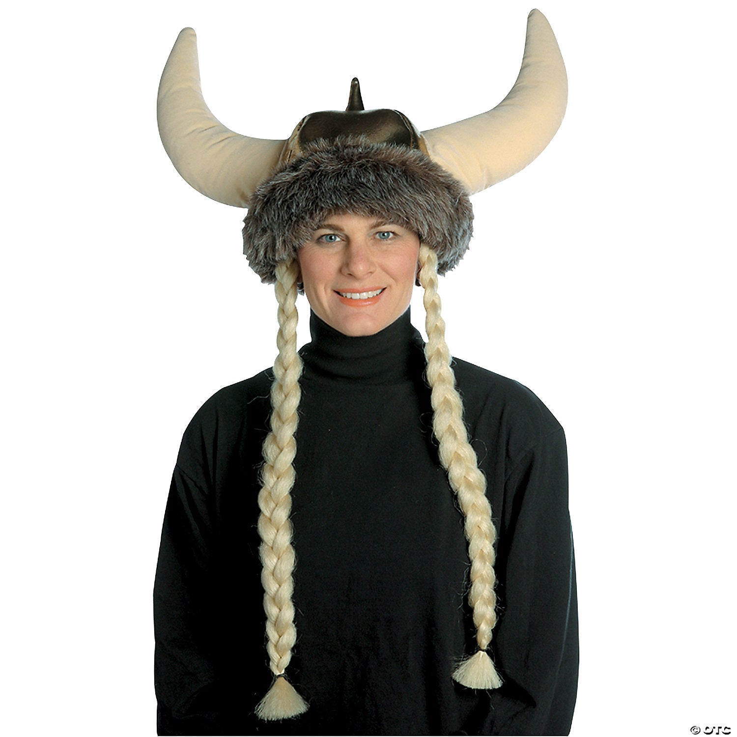 Adult Viking Hat with Blonde Braids