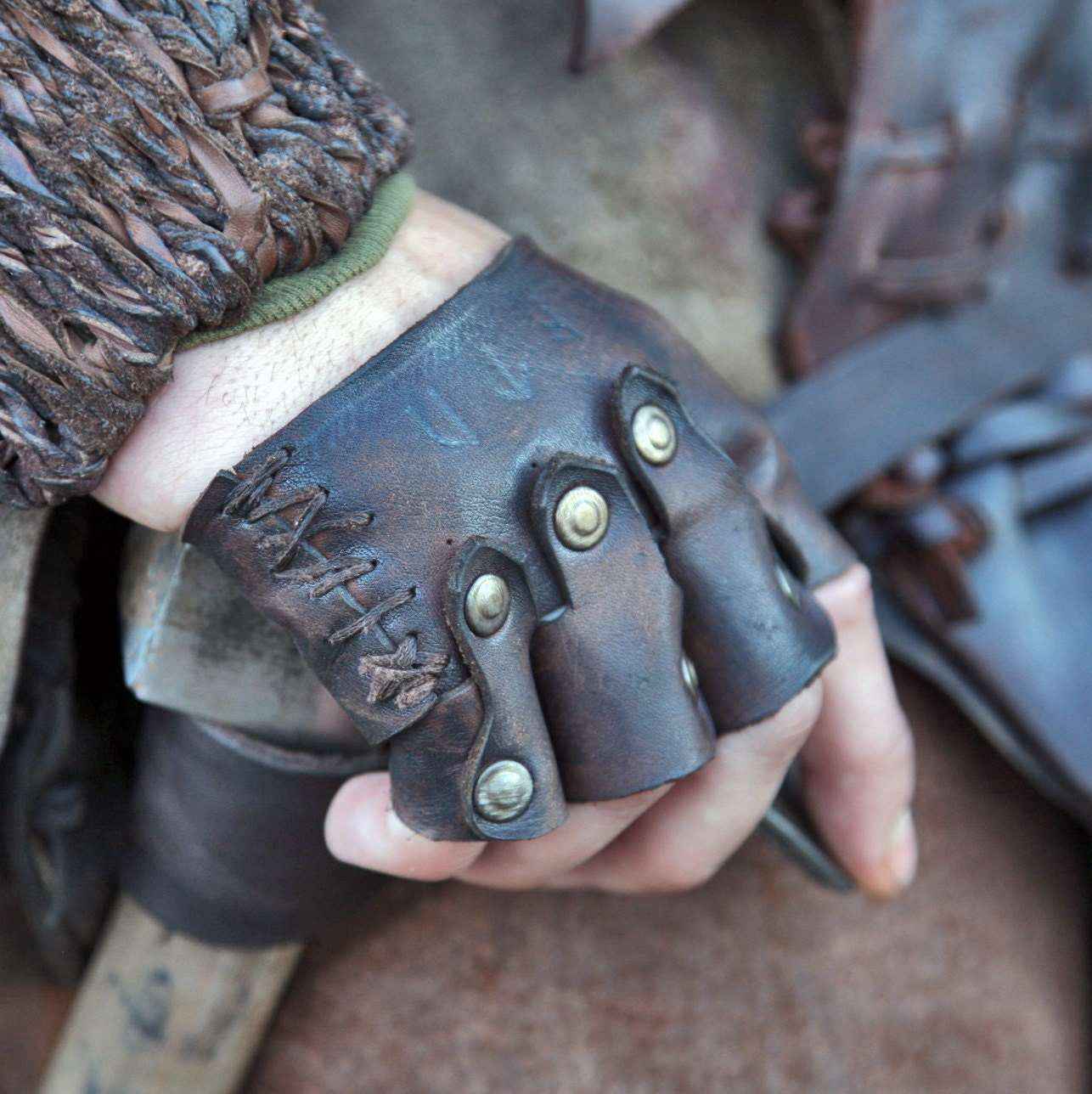 Floki battle leather glove
