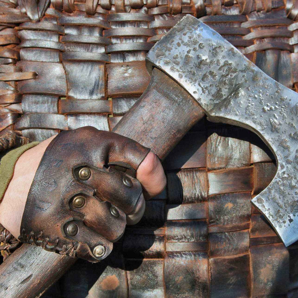 Floki battle leather glove