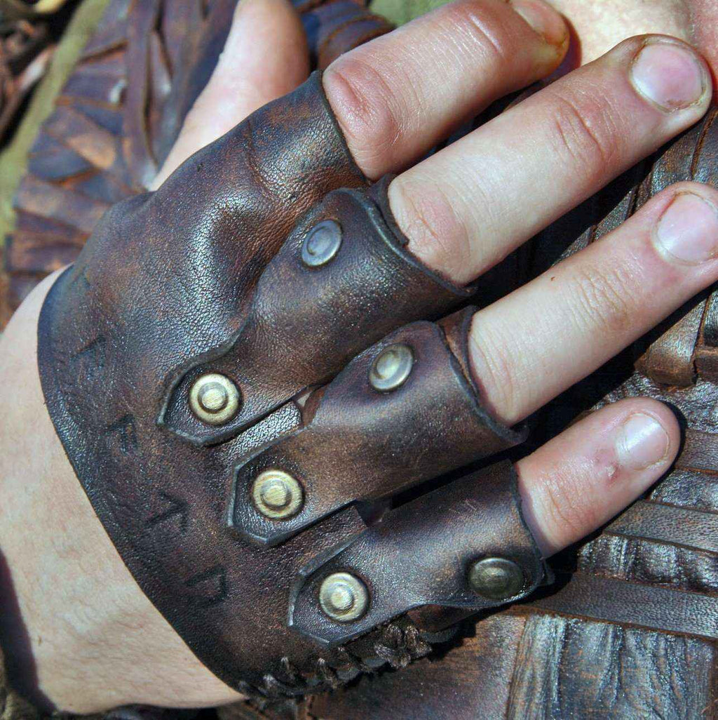 Floki battle leather glove
