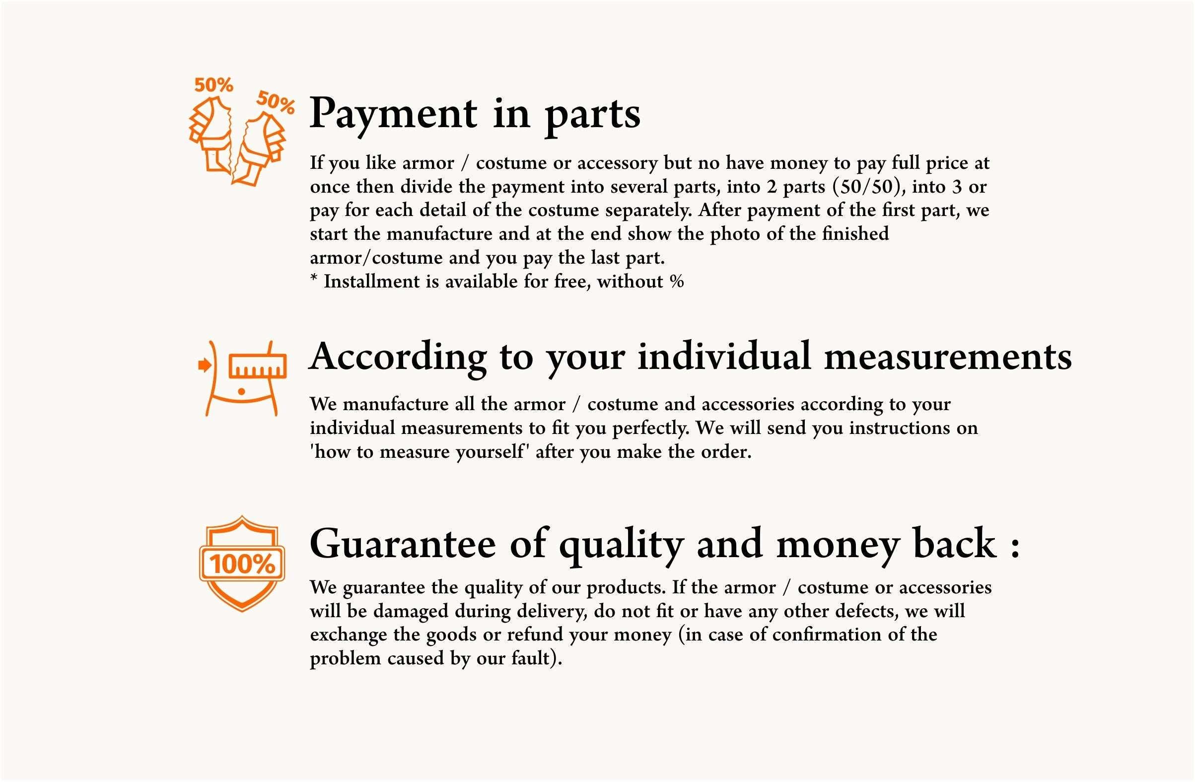 Fantasy leather bracers