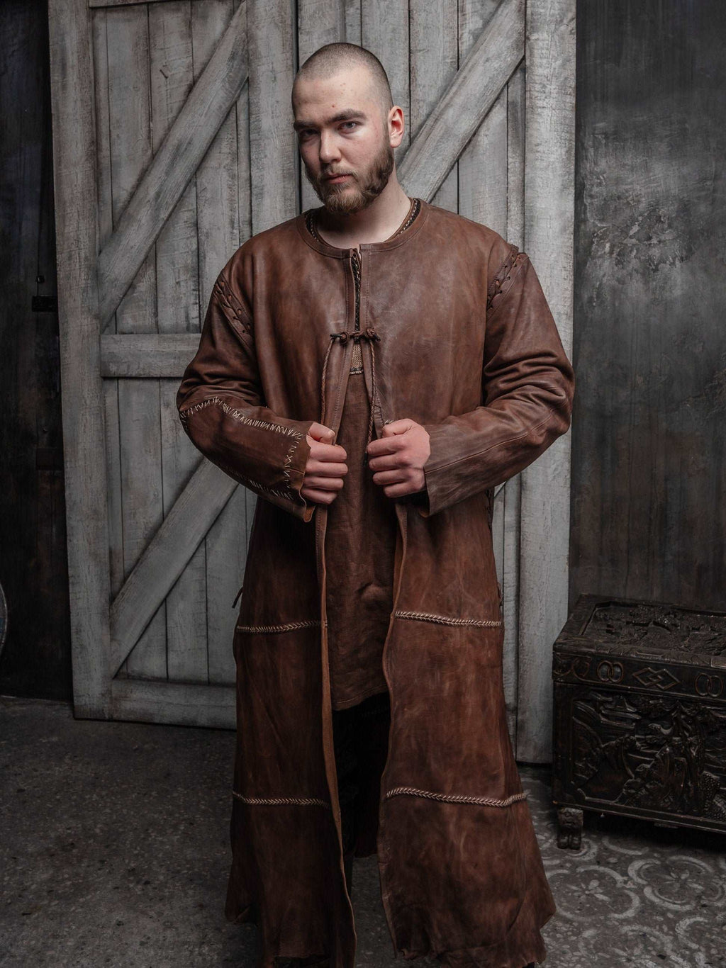 Aragorn strider brown duster (Lord of the Rings)