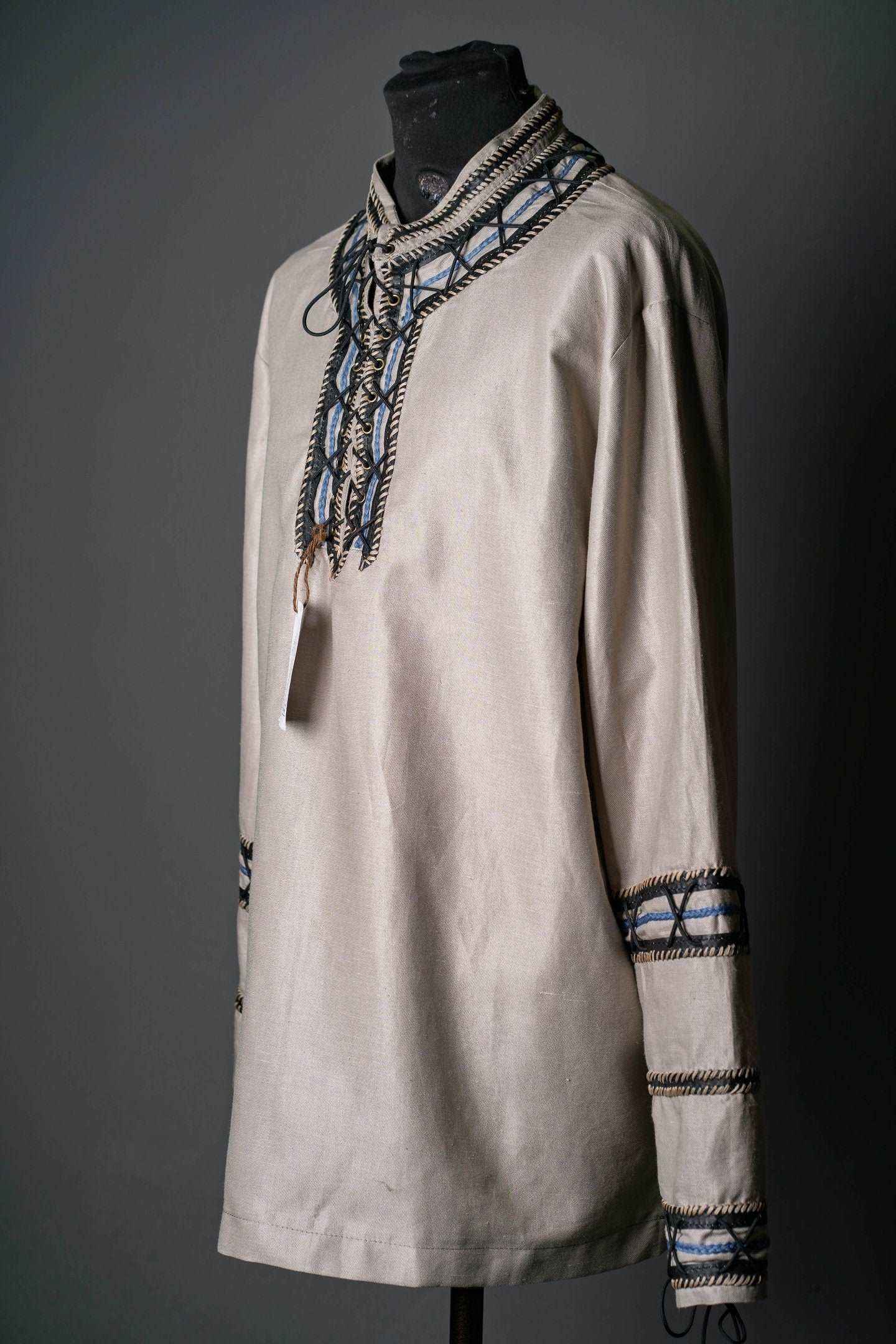 Haraldr white wool tunic (Vikings)