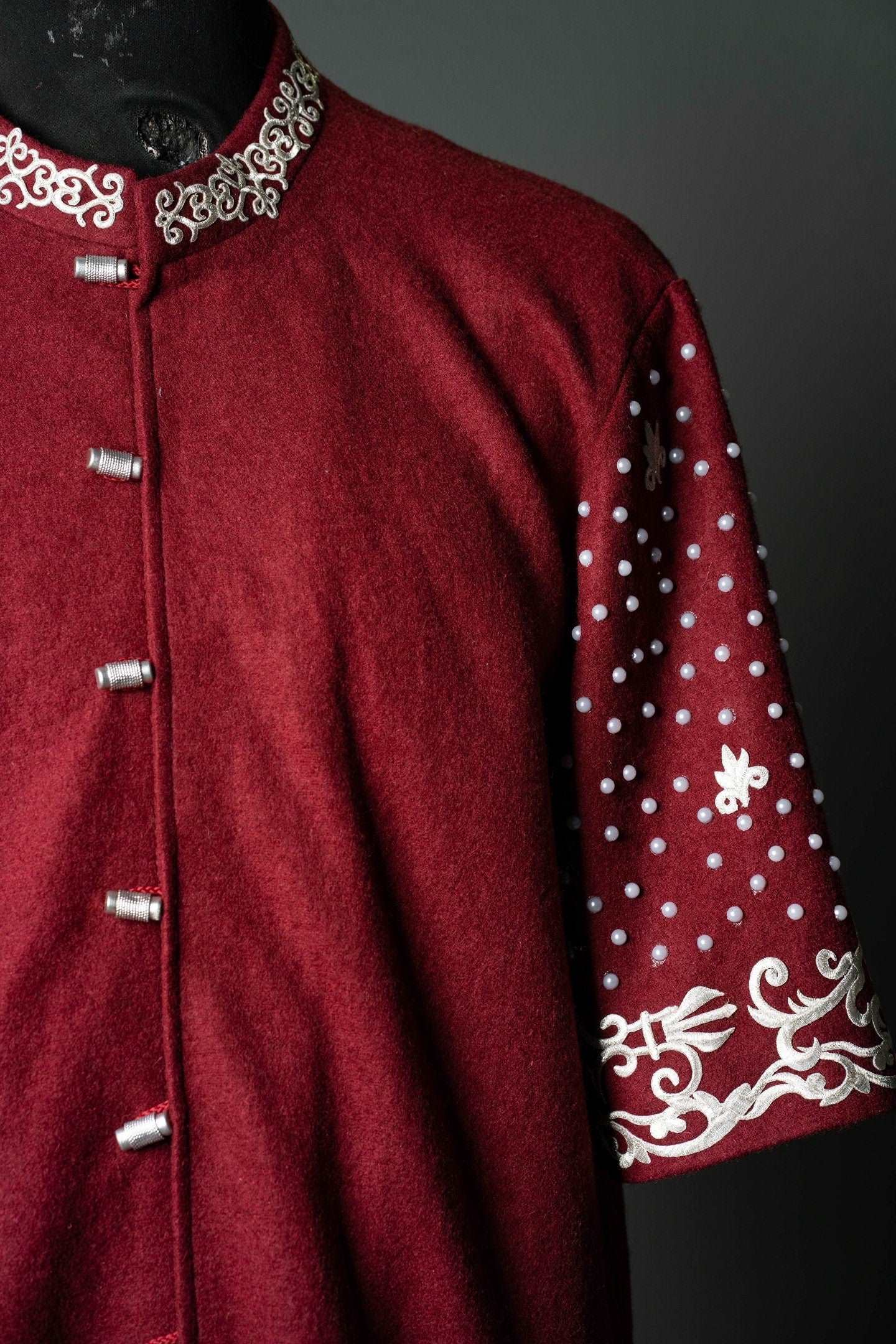 Boromir red wool tunic (Lord of the Rings)