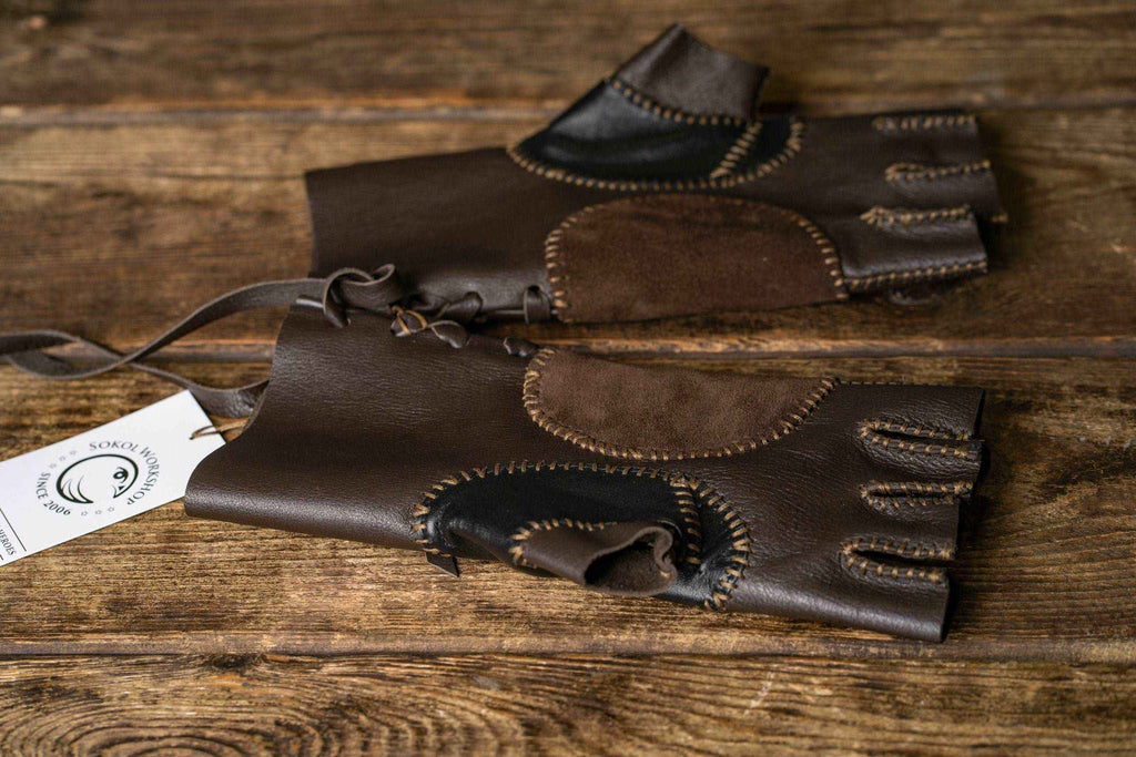 Aragorn strider leather gloves