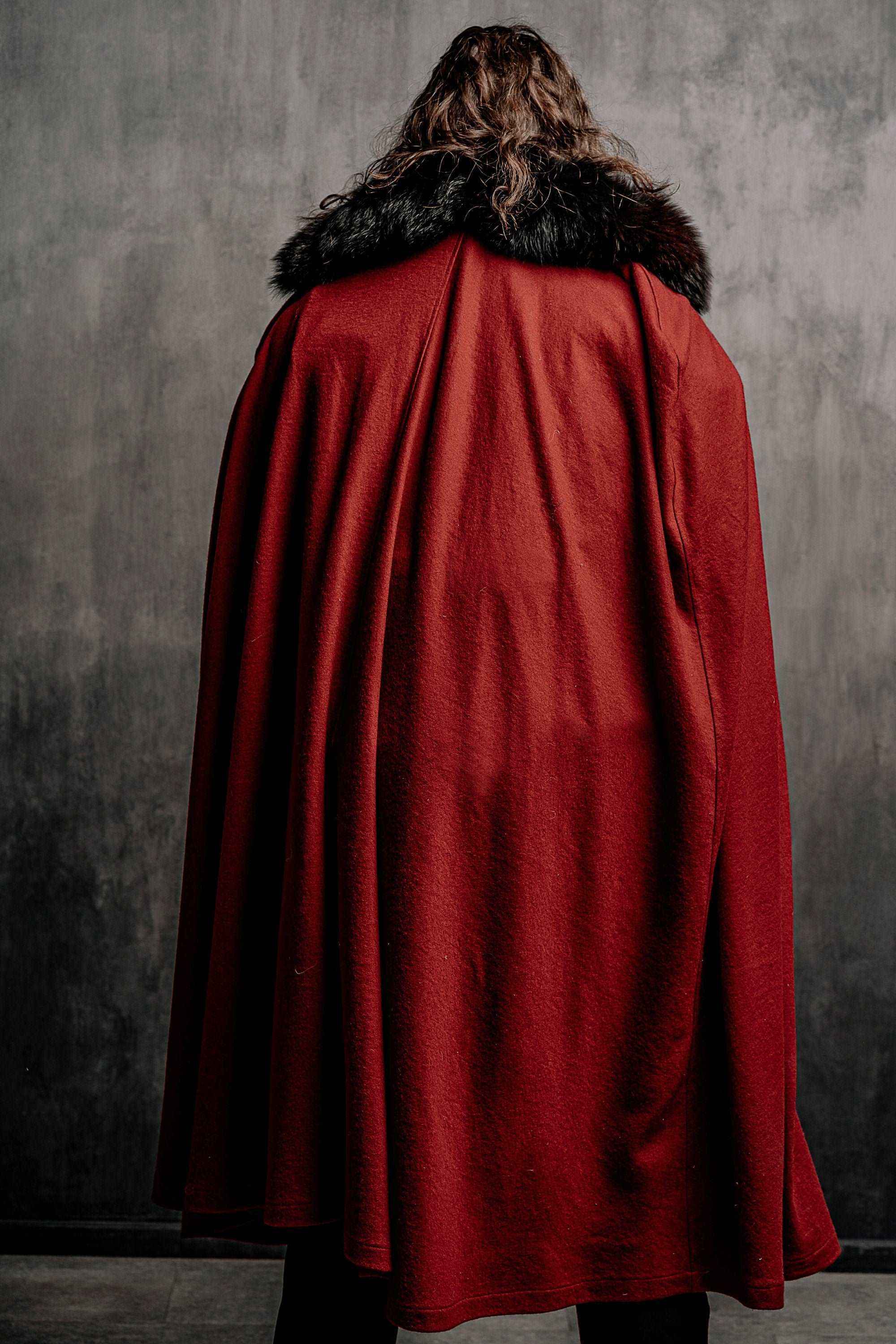 Dracula red cloak