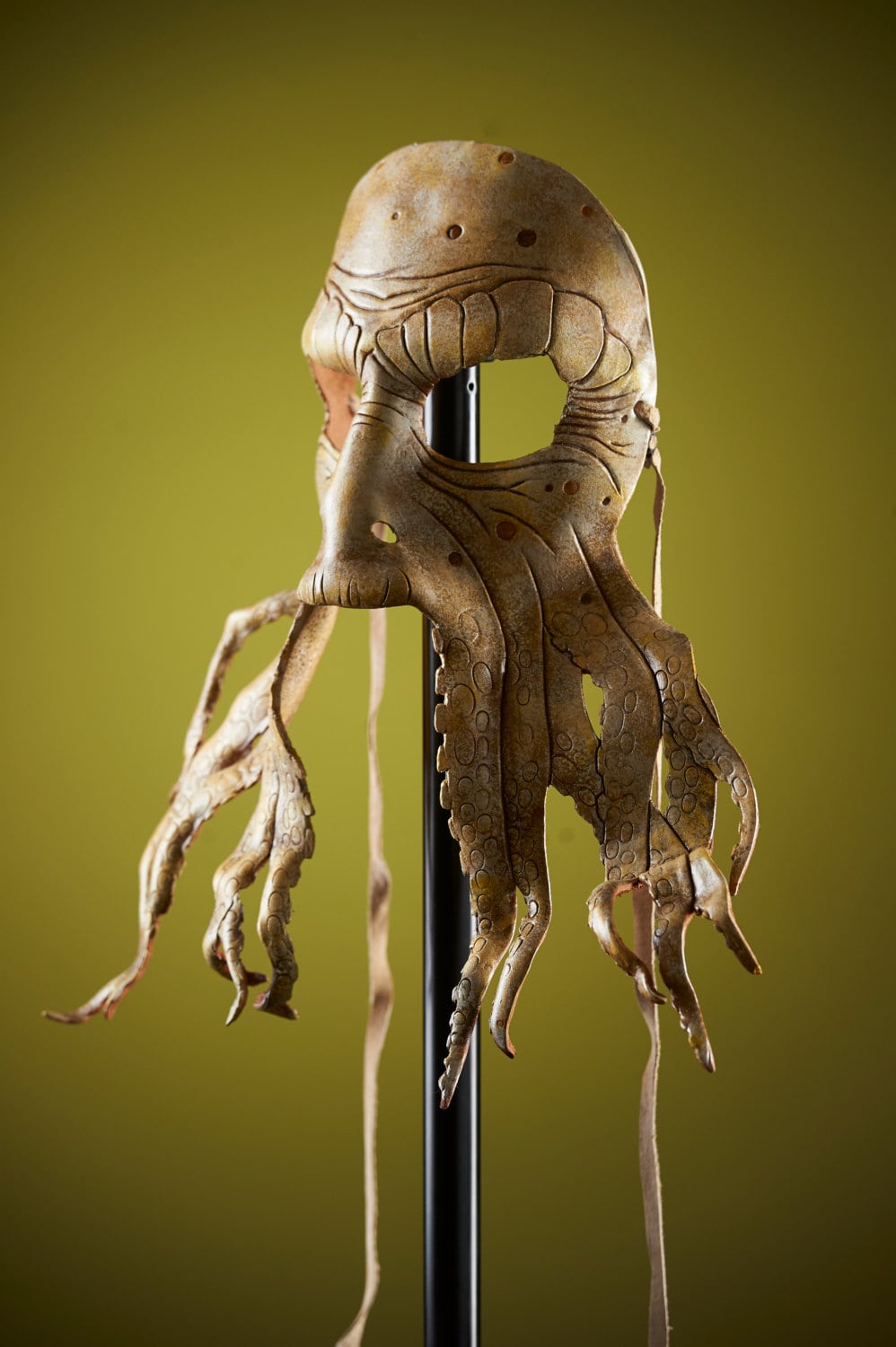 Pirate Octopus Handmade Genuine Leather Mask