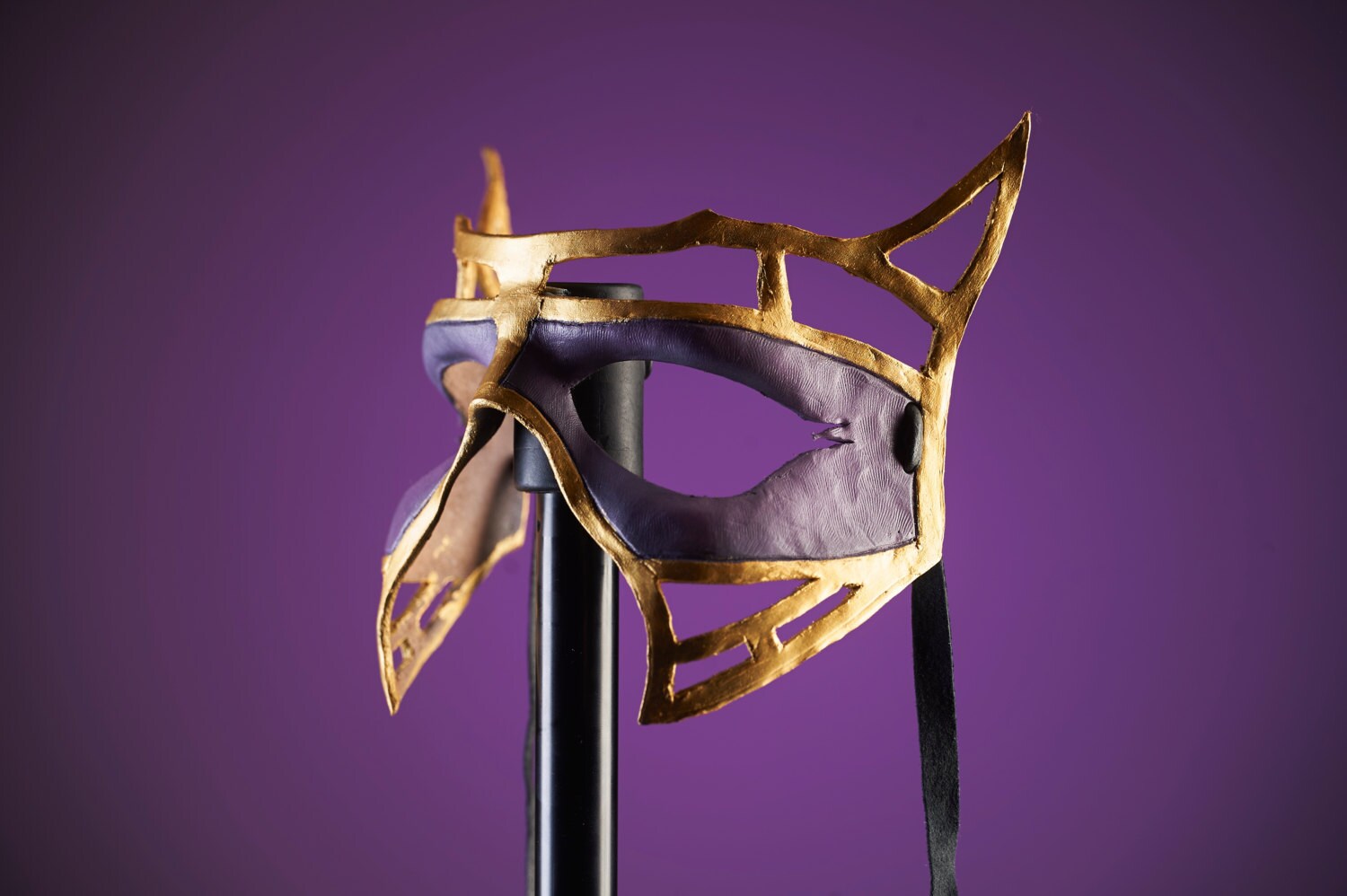 Royal Handmade Genuine Leather Mask