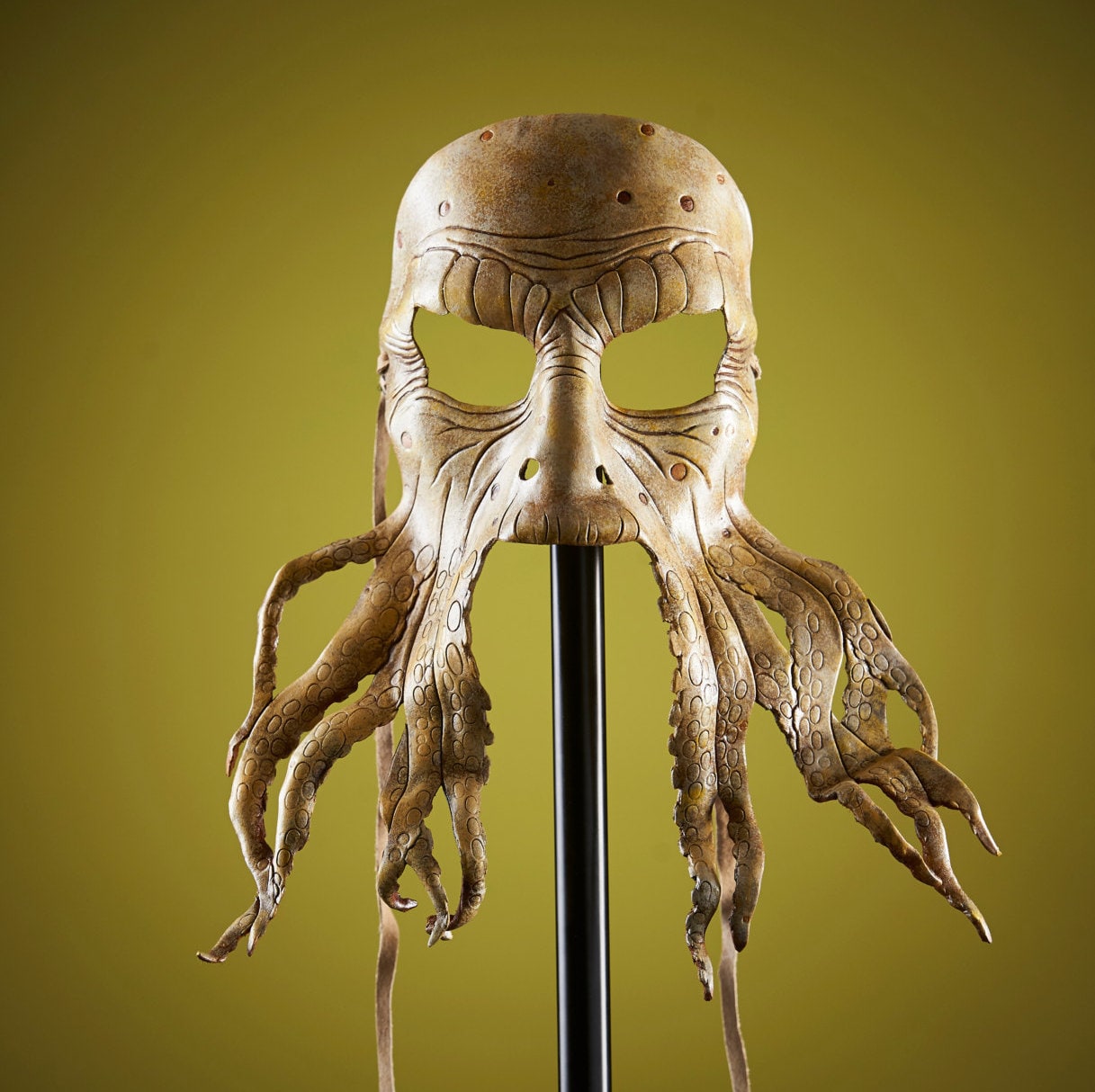 Pirate Octopus Handmade Genuine Leather Mask