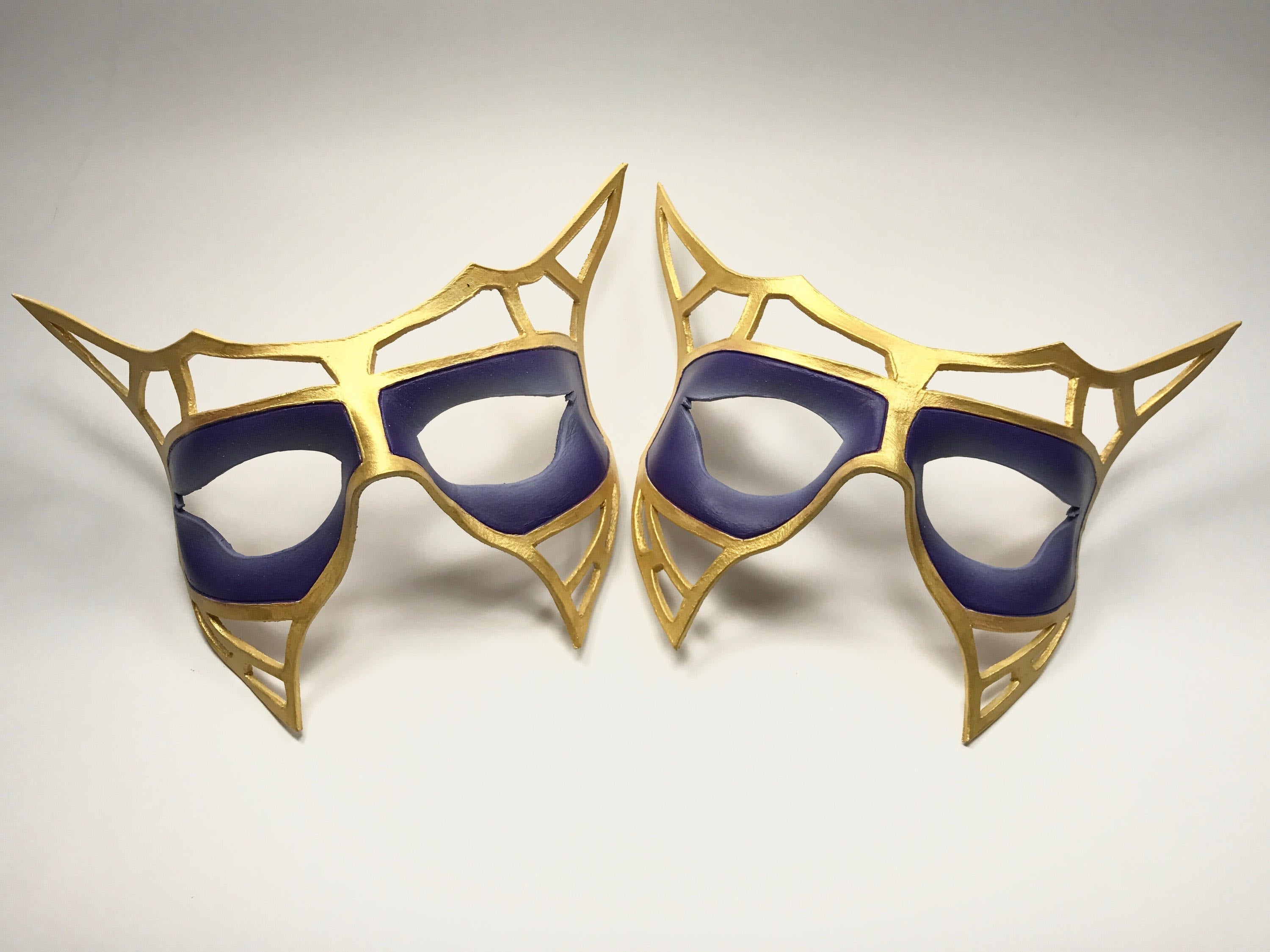 Royal Handmade Genuine Leather Mask