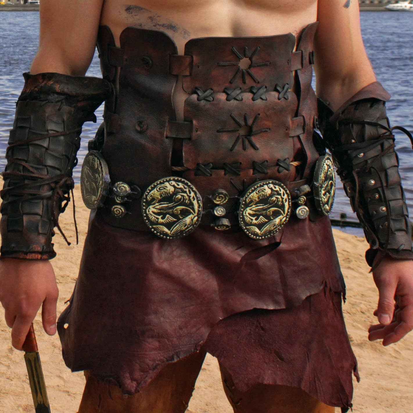 Khal Drogo medallion belt (Game of Thrones)