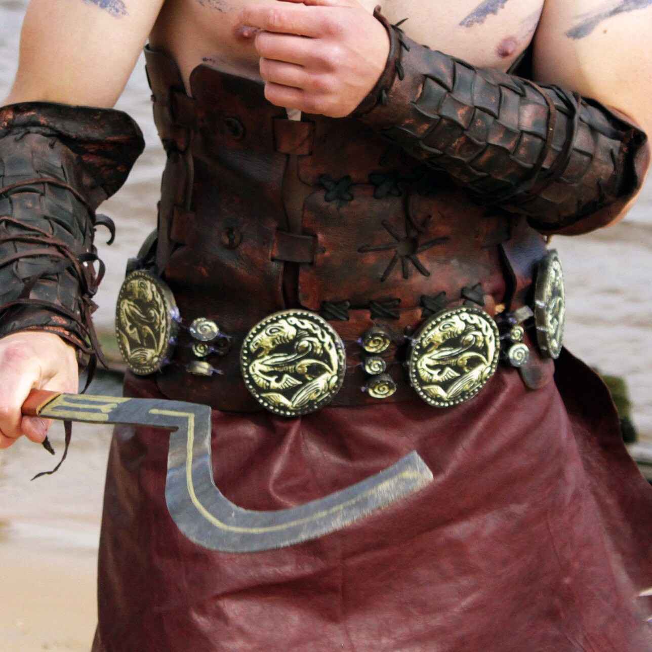 Khal Drogo medallion belt (Game of Thrones)