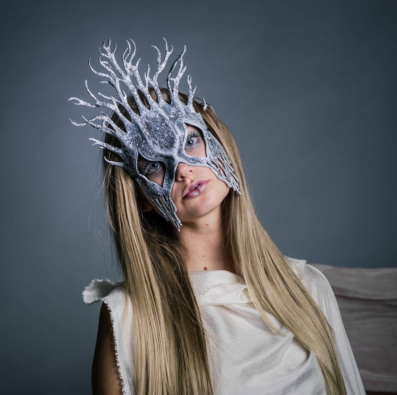 Winter - Handmade Genuine Leather Mask