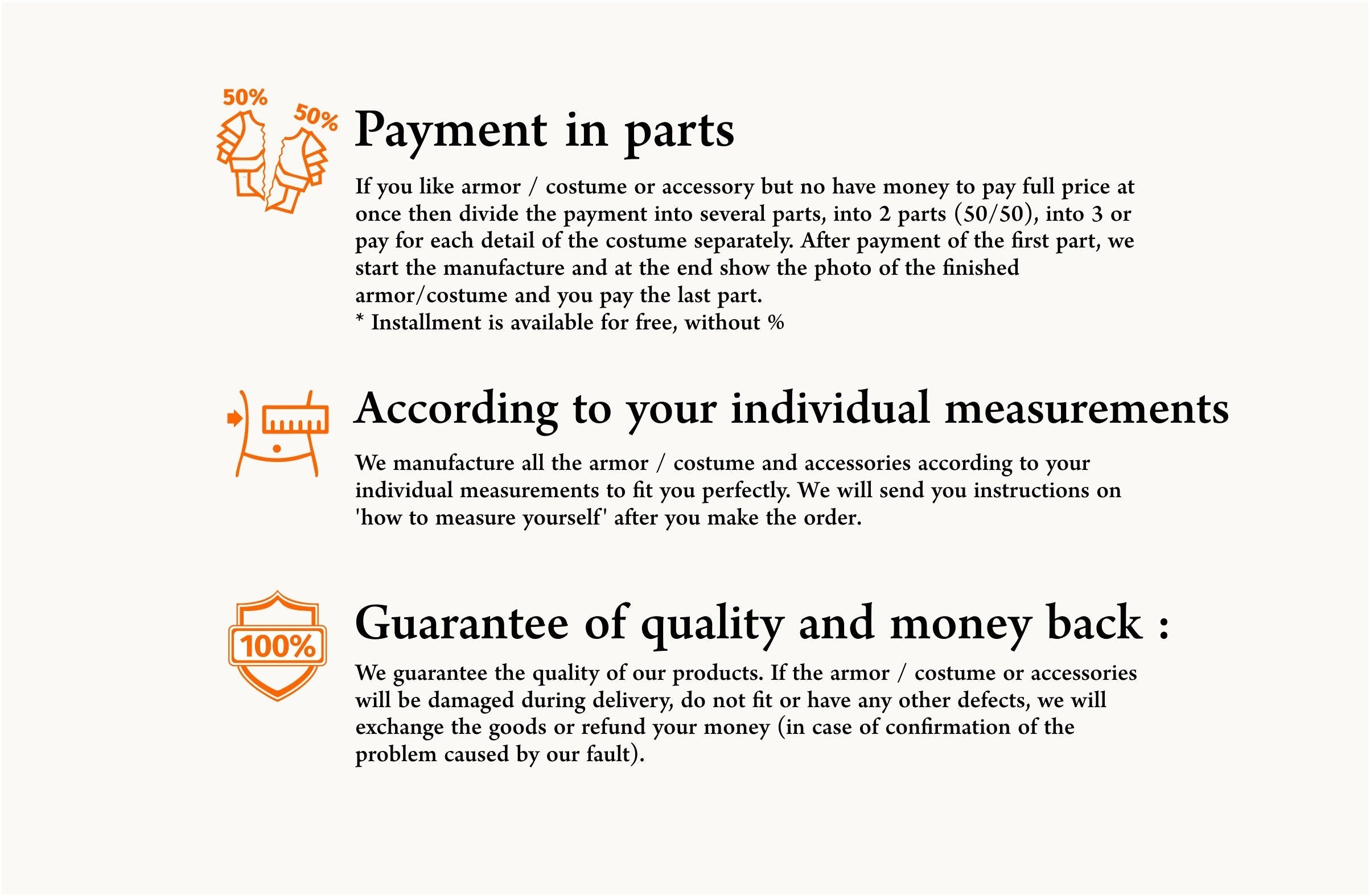 Medieval leather bracers for Larp