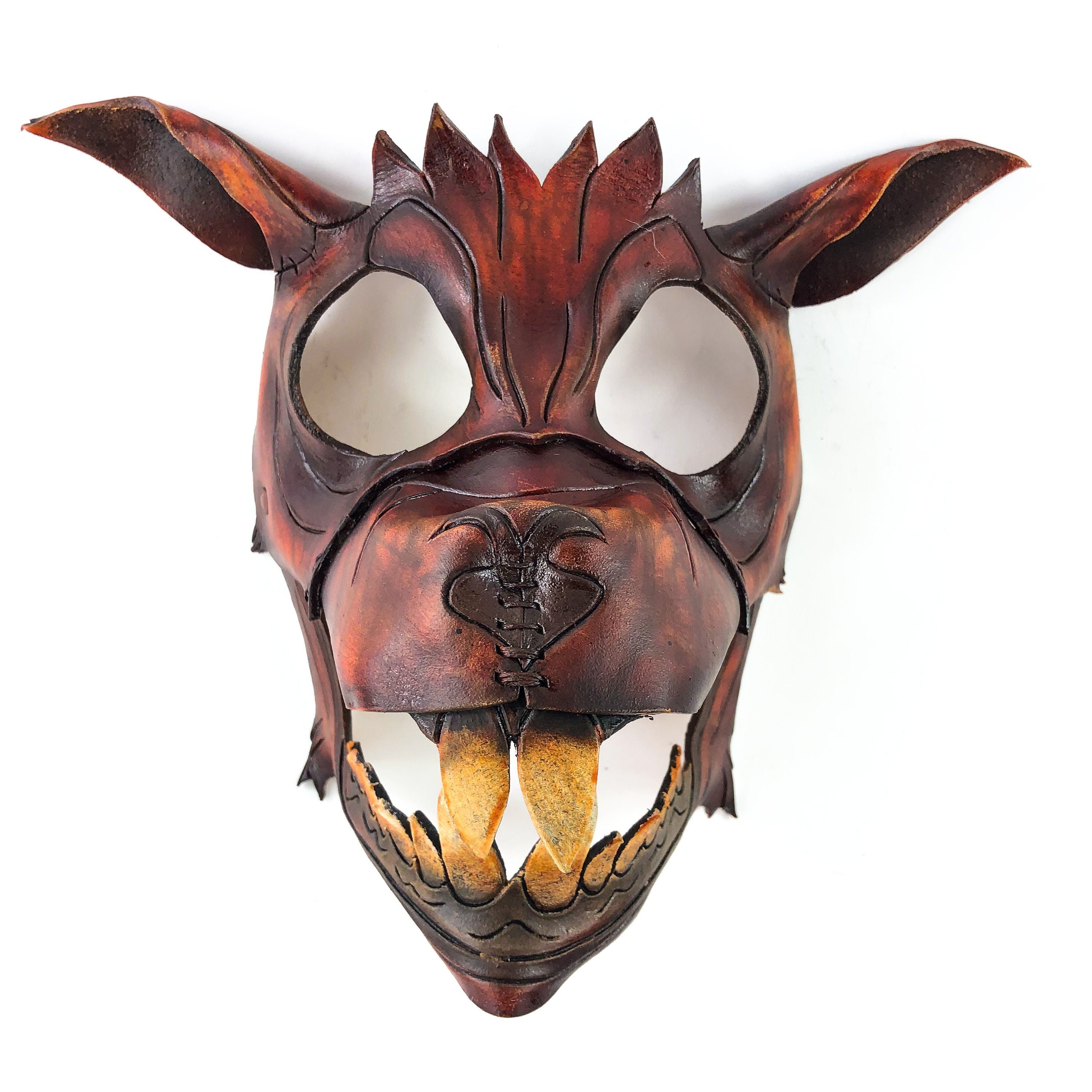 Handcrafted Genuine Leather Flying Squirrel Design