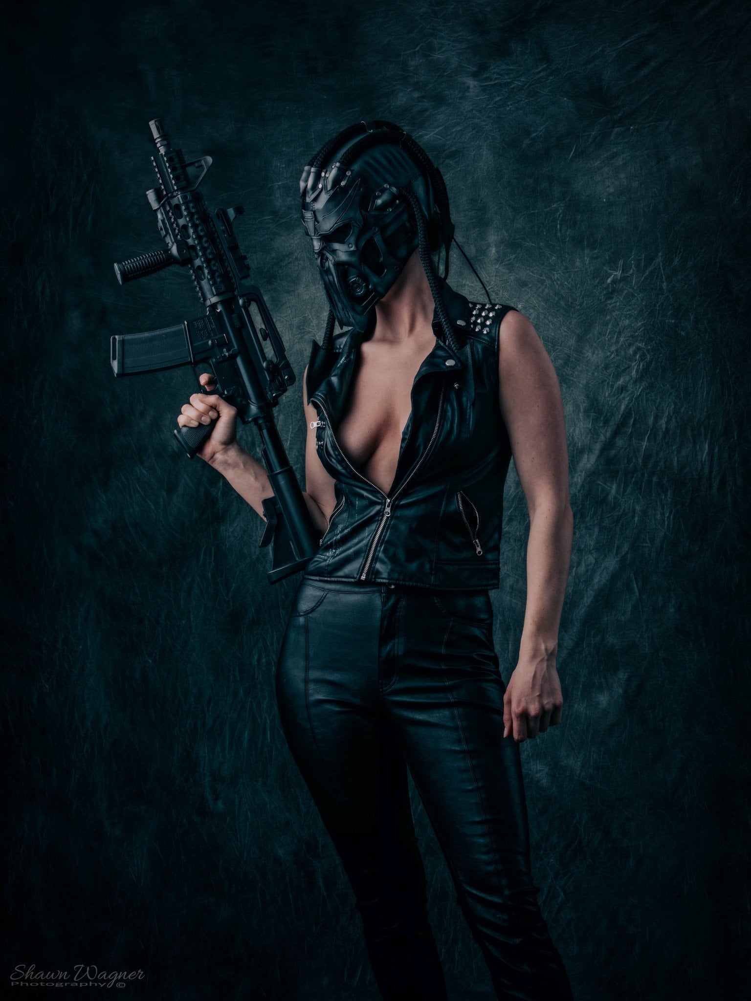 Dreaded Helmet Genuine Leather Mask